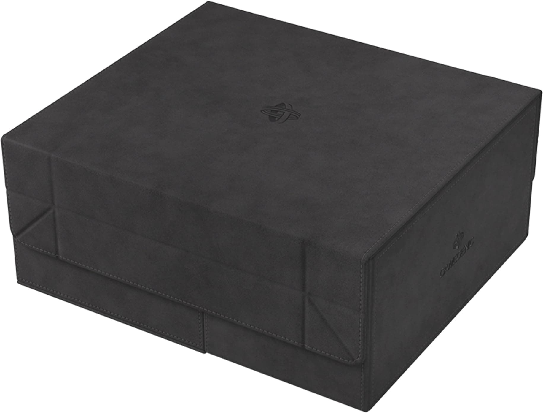 GameGenic Card Deck Box – Deck Box: Games Lair Black (600ct) - Durable and Sturdy TCG, OCG Card Storage – Compatible with Pokemon Yugioh Commander MTG Magic: The Gathering Cards