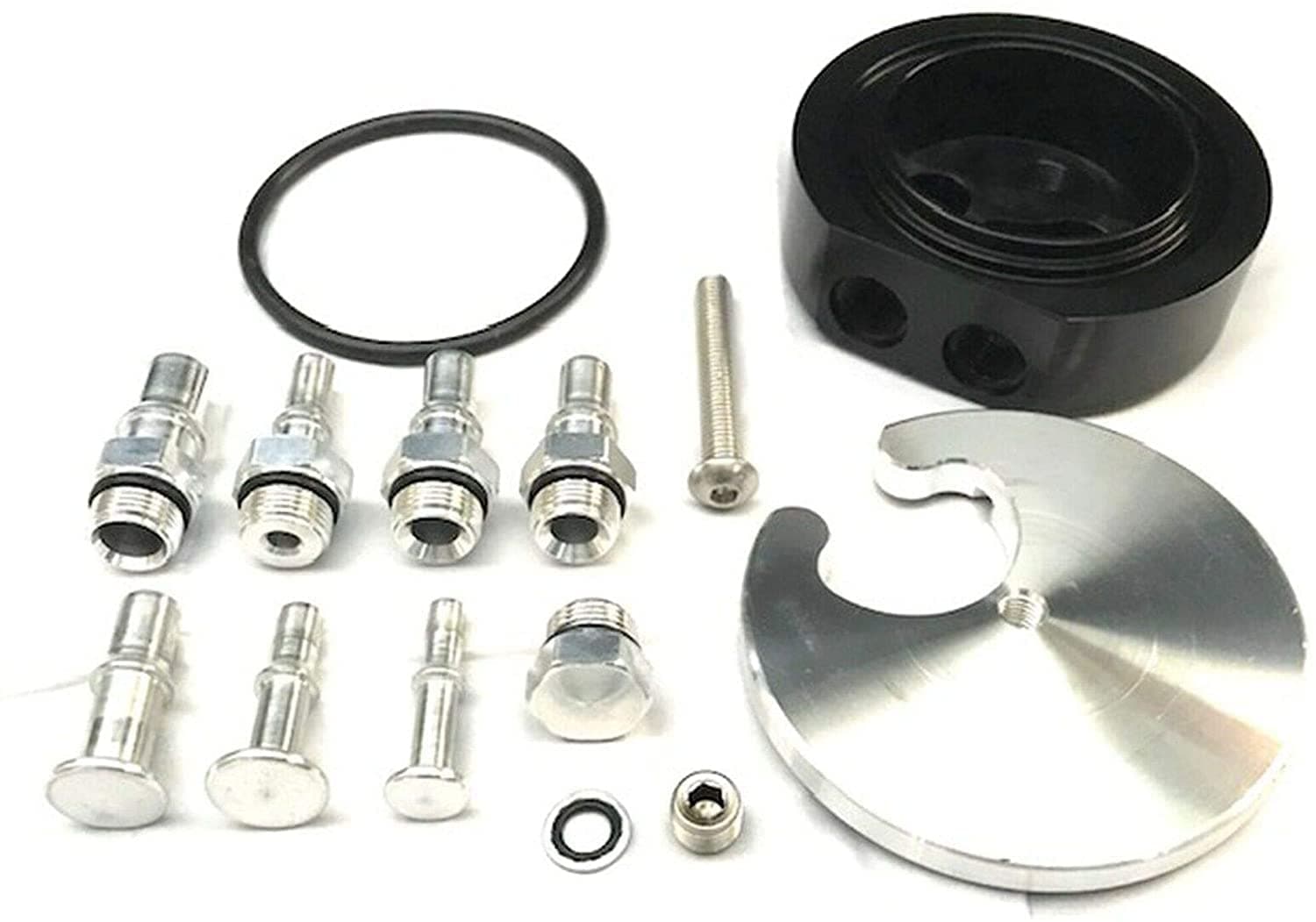 Beans DieselMulti Function Dual Port Universal Fuel Tank Sump Kit 280003 For FASS/AirDog/Fuelab Compatible with Cummins/Duramax/Powerstroke
