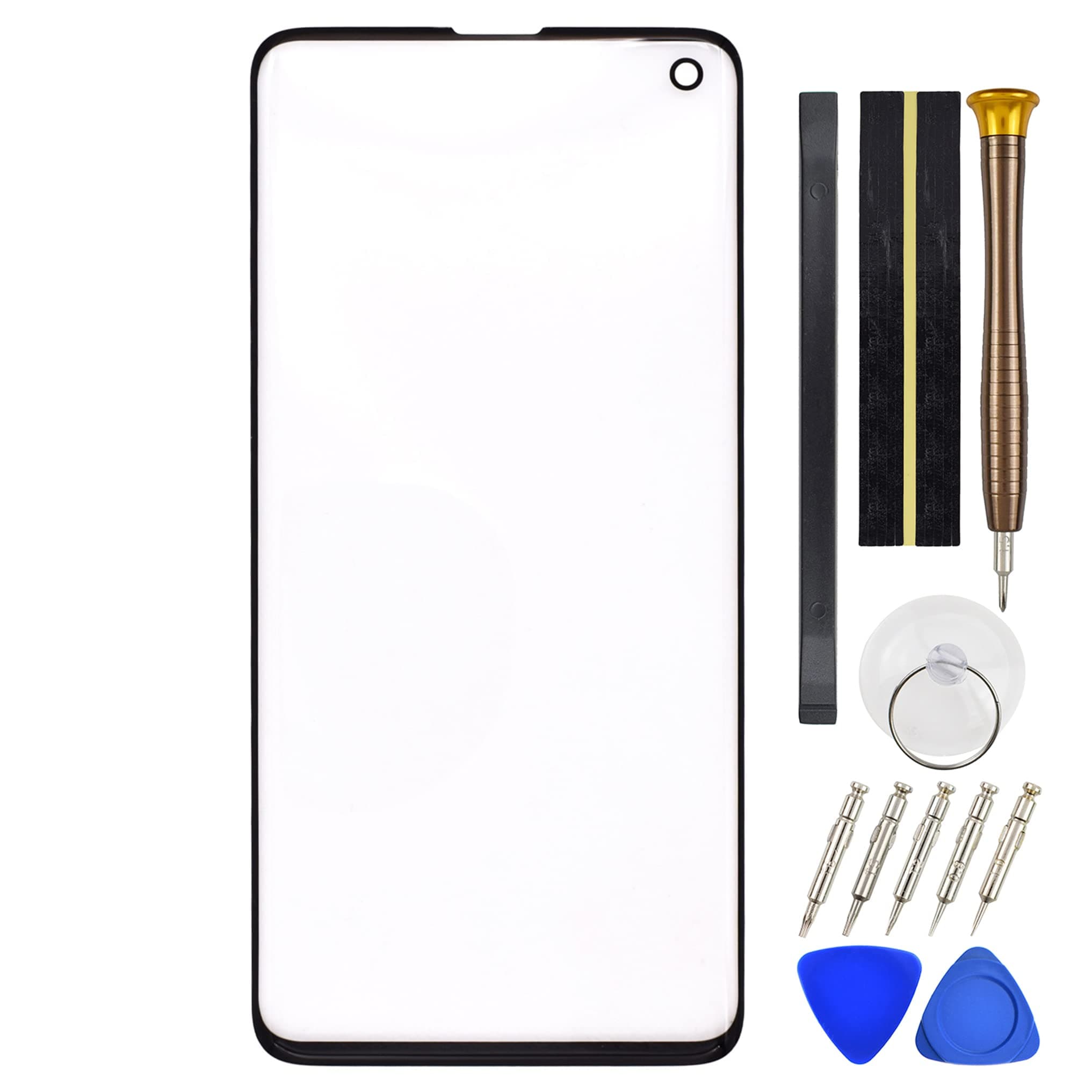 Front Screen Replacement for Samsung Galaxy S10 SM-G973F SM-G973U Black