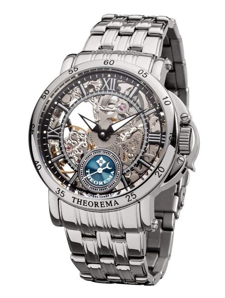 Theorema Casablanca"Silver Black" Mechanical Watch