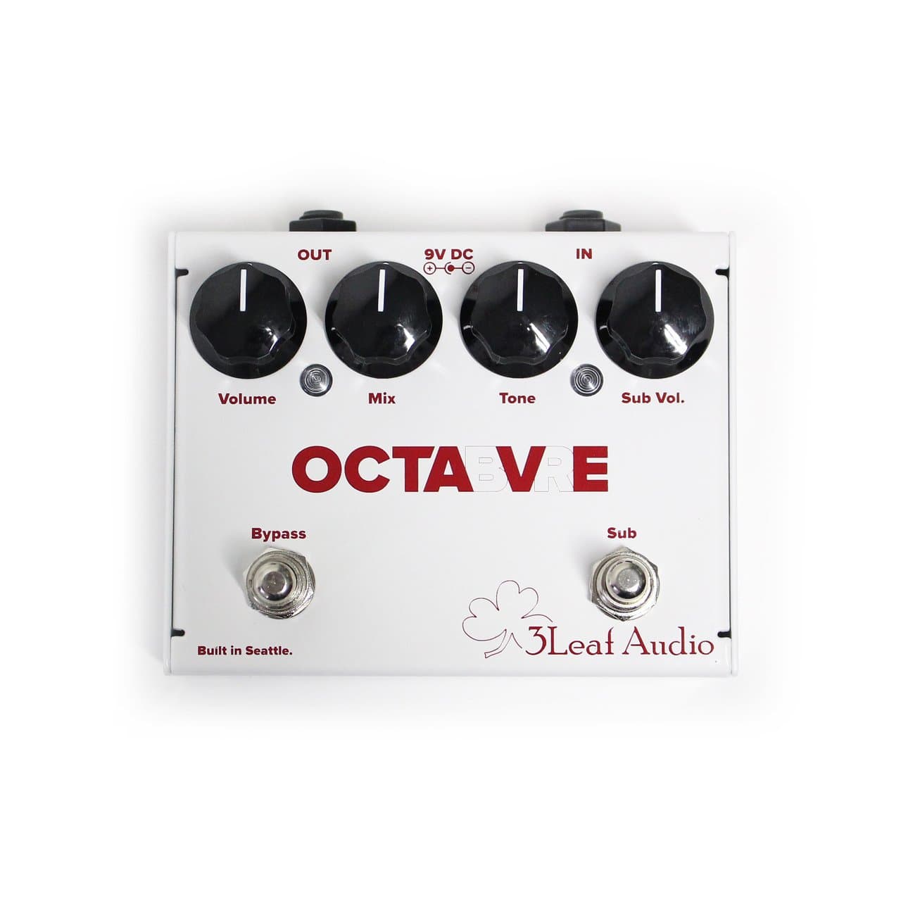 3 Leaf Audio Octabvre Dual Mode Octaver Stomp Box Effects Pedal