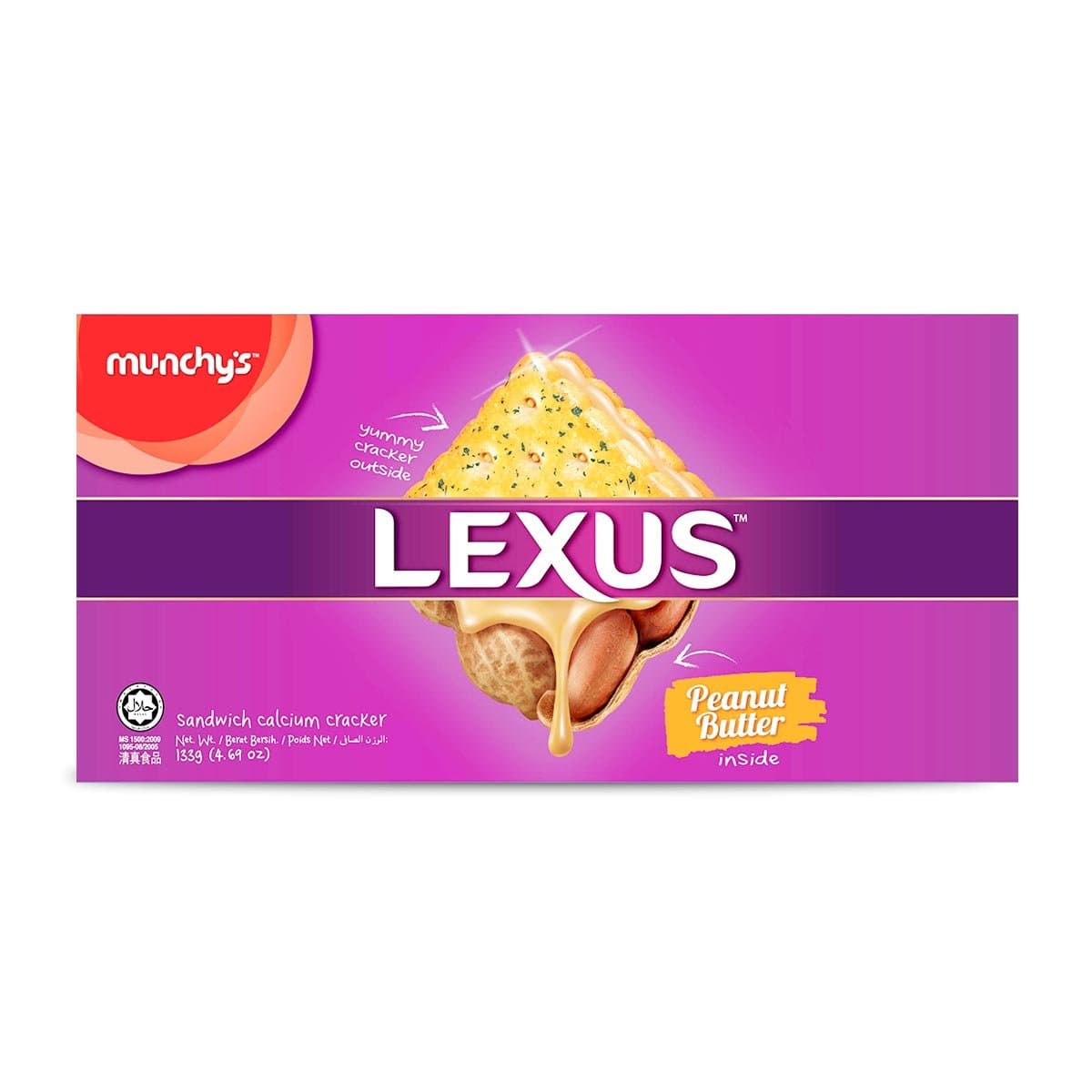 Munchy's Lexus, Peanut Butter, 150g