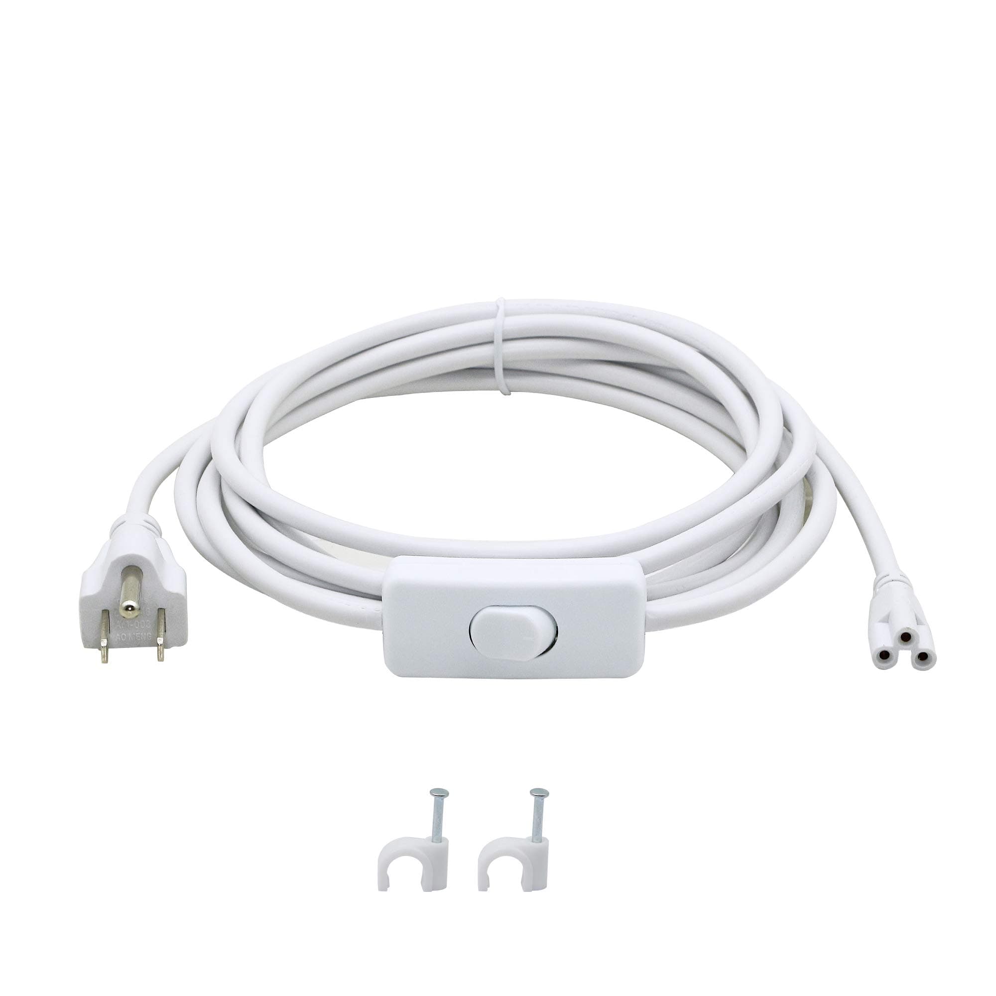 SinLoon 11FT US Plug Power Cords with On/Off Switch(3.4 SW 1PCS)