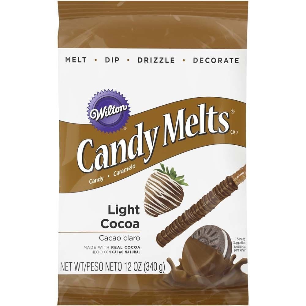 Light Candy Cocoa Melts, 12 oz. bag