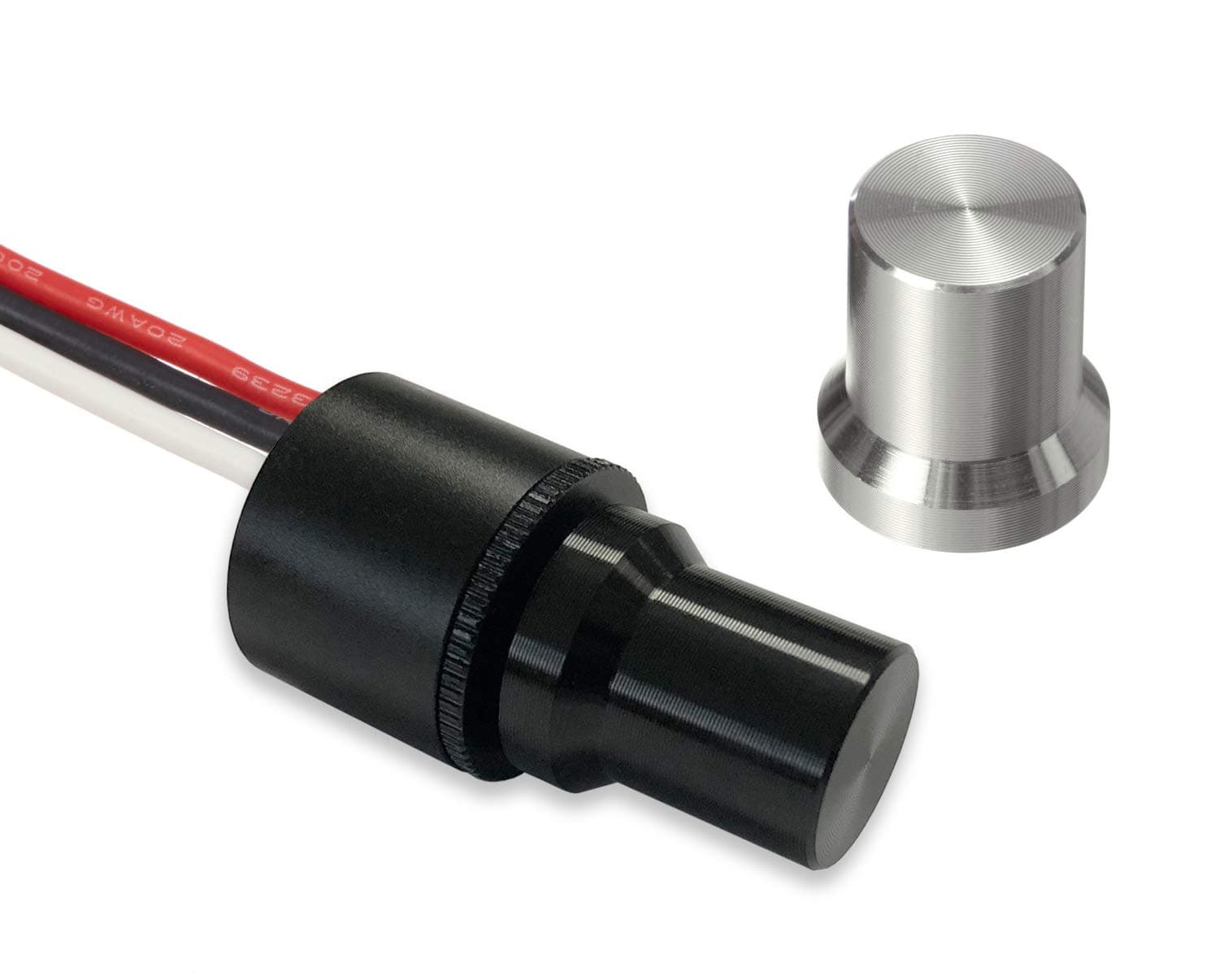 Mini LED Dimmer Knob with Rotary Control Switch - pwm dimming for 12-24V LEDs, Fully Waterproof, dim up to 4.8A at 12V or 2.4A at 24V: car Automotive, Marine, Low Voltage Under Cabinet Lights