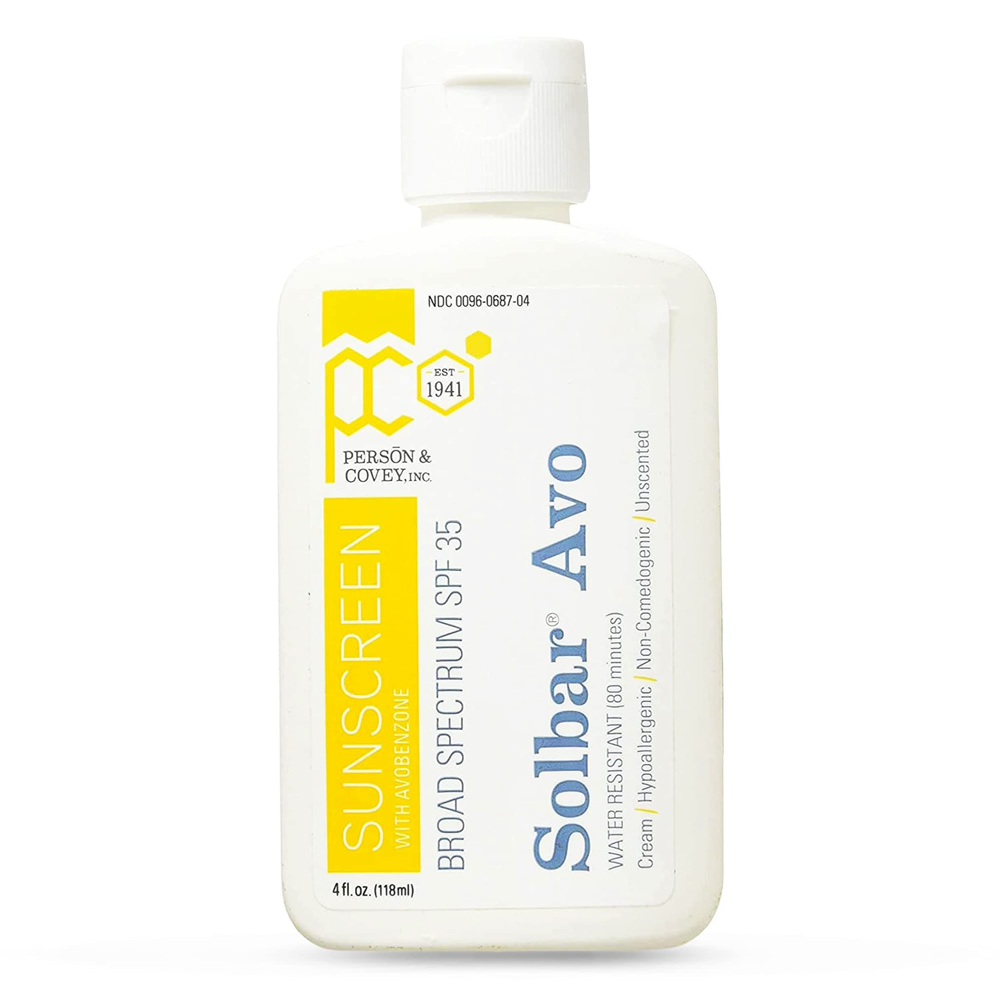Solbar AVO SPF 35 4 Oz by Solbar