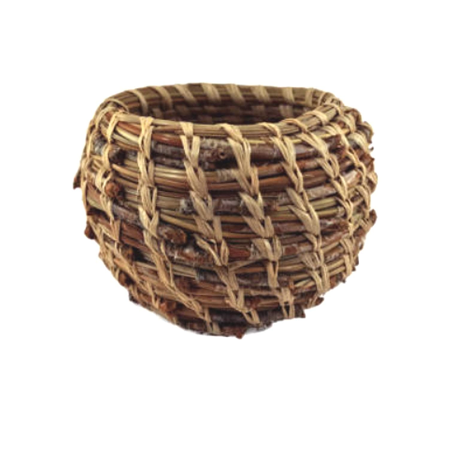 Wildwoods Craft Kits Coiled Basket Kit - Pine Needle - Quick Start (makes one 3in. wide basket)
