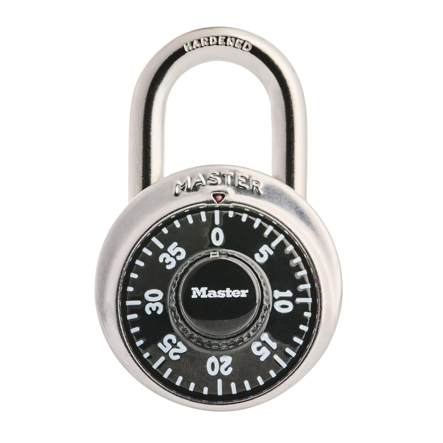 1500D Dial Combination Lock, 1-7/8-inch, Black
