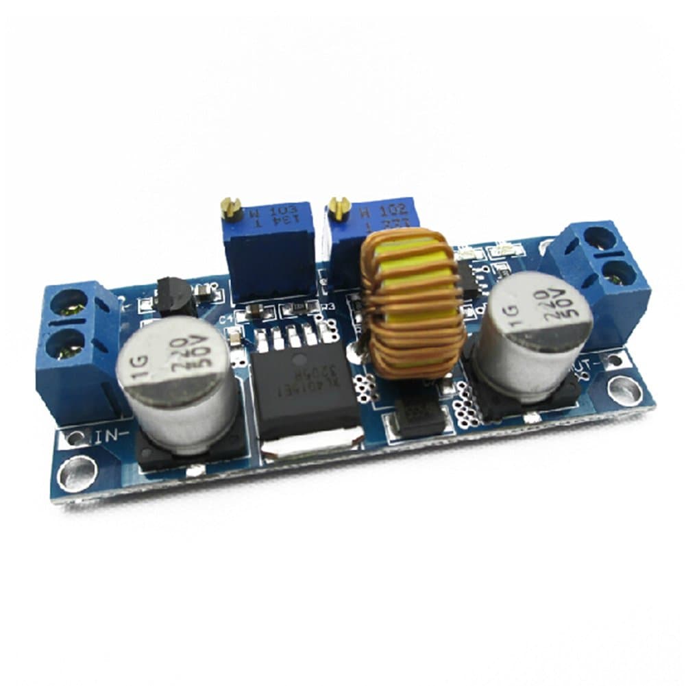 Desuper DC-DC Step-down Constant Current & Voltage Converter 4-38V to 1.25-36V 12V/24V Buck Voltage Regulator 5A 75W High