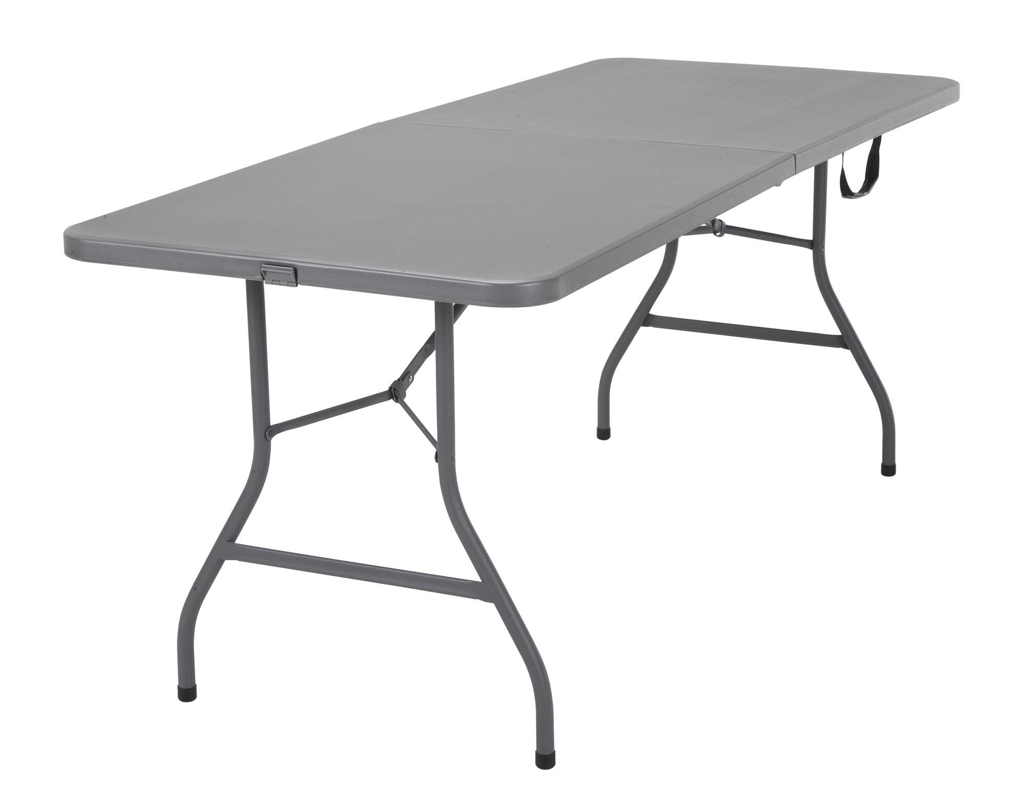 Cosco6 ft. Fold-in-Half Banquet Table w/Handle, Gray