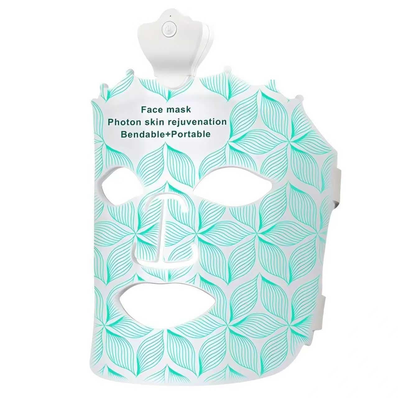 Red Light Therapy Mask for Face, 7 Colors LED Face Mask Light Therapy Home, LED Face Mask Light Therapy, Green