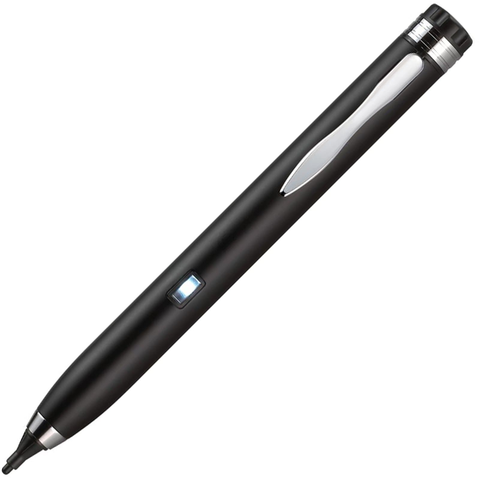 Ibiopen SENSE Pro Capacitive Touch Screen Stylus | Ultra Fine 2mm Tip | iOS, Android (Silver)