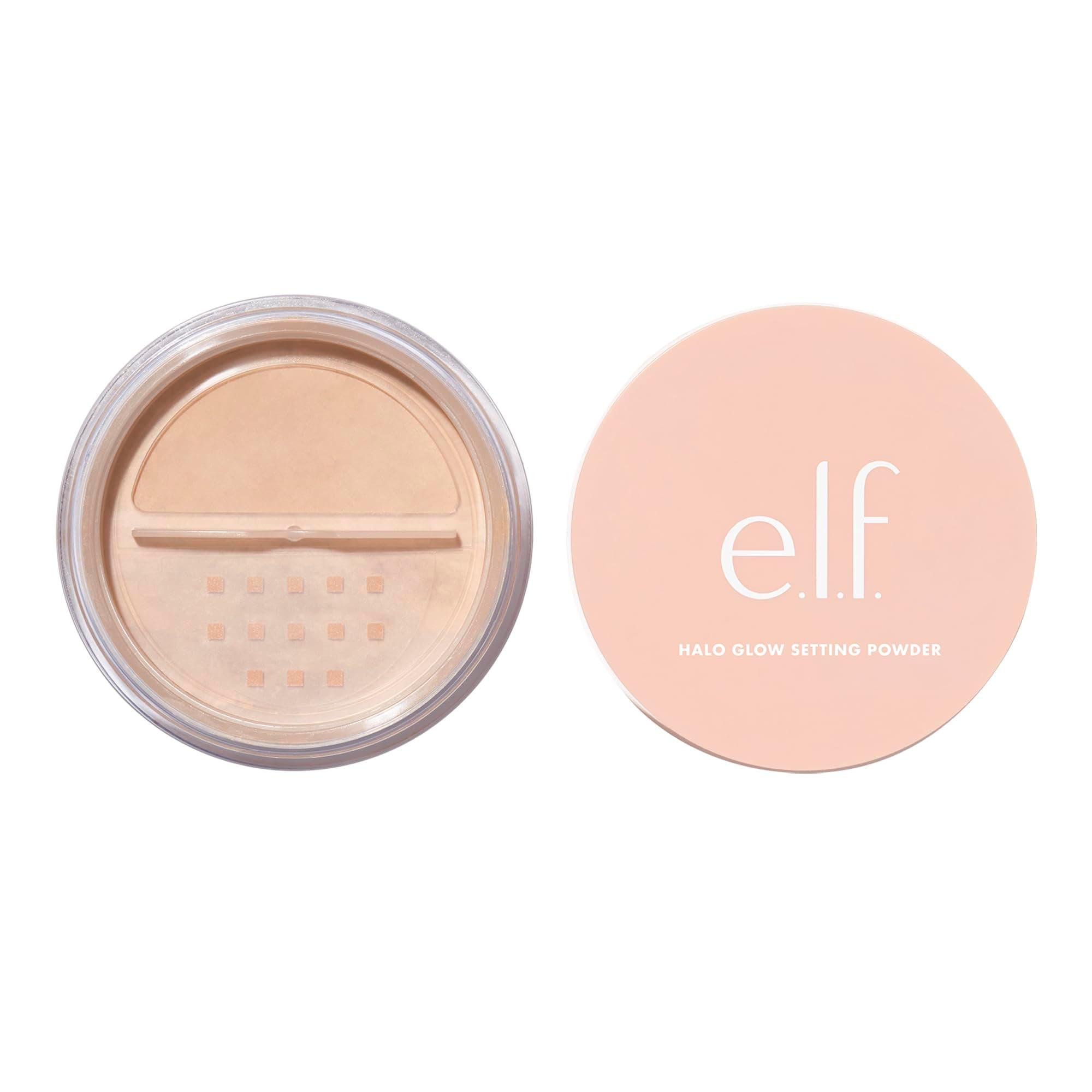 Halo Glow Soft Focus Setting Powder, Silky & Creates Soft Glow Without Shine, Smooths Pores & Lines, Vegan & Cruelty-Free, Medium
