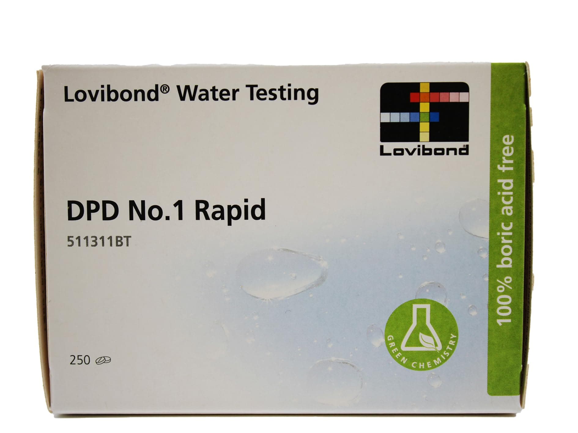 Lovibond DPD No 1 Rapid Dissolve Tablets. 250 tablets