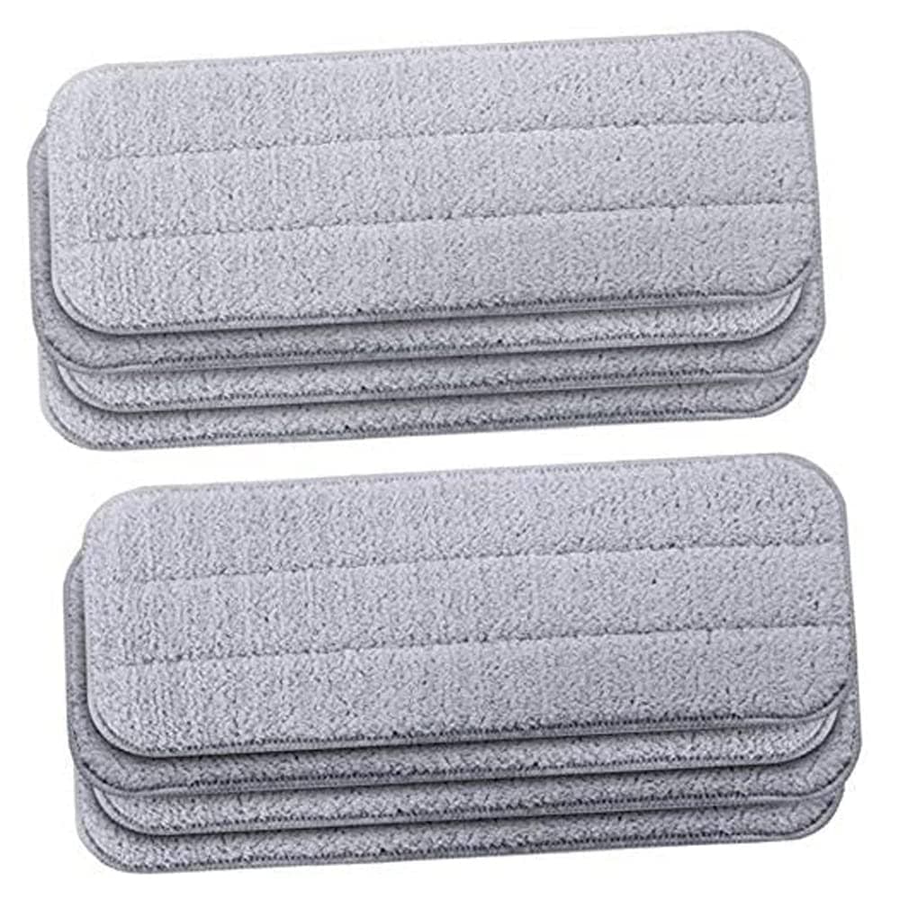 KOM 8pcs Cloth Head Replacement Compatible for Deerma Water Spray Mop Sweeper Microfiber Original Quality