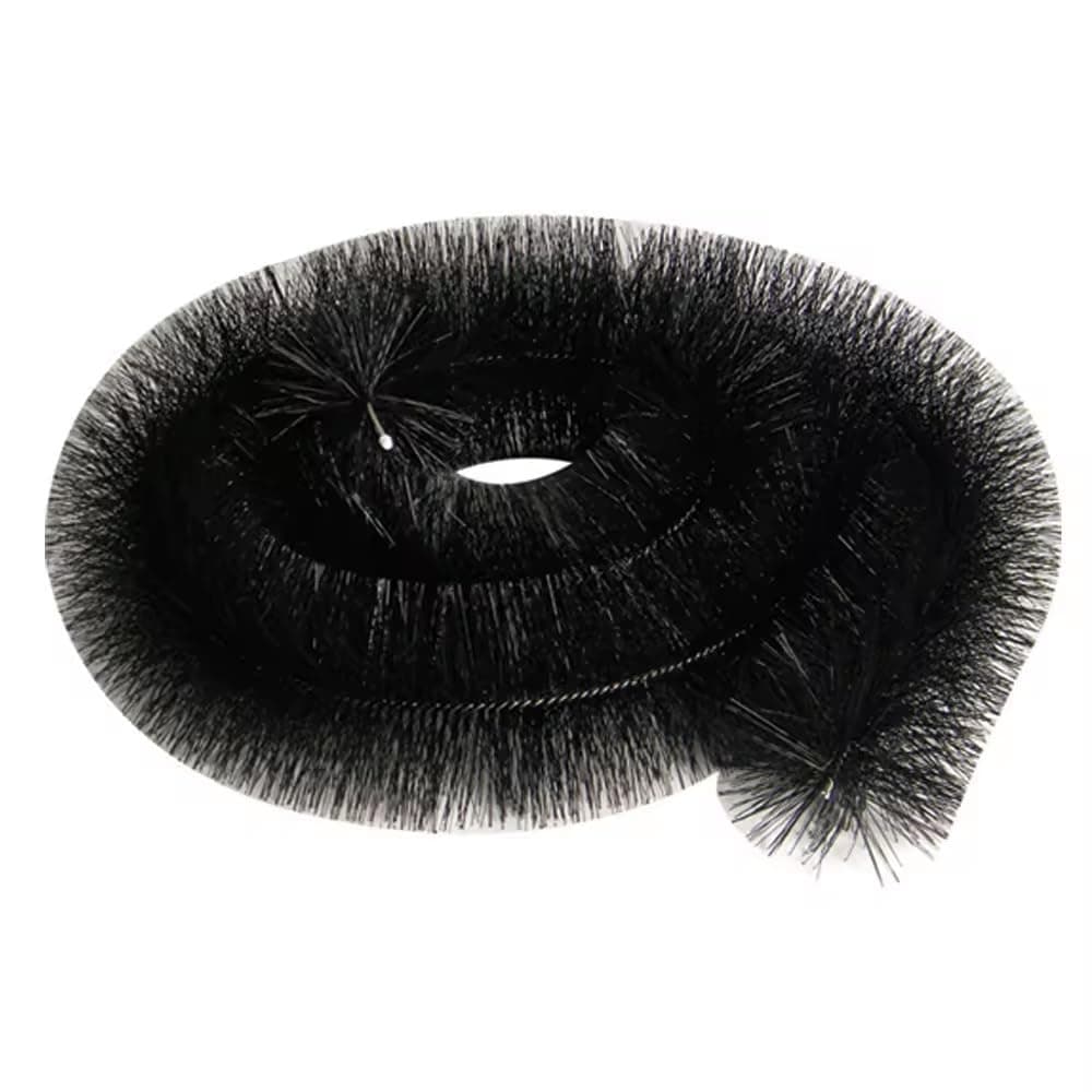 Hedgehog Brush System, Polypropylene 4 Metre x 100mm Black