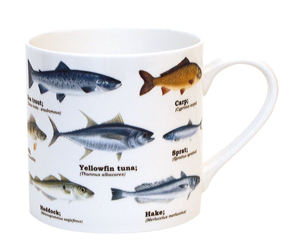 Ecologie Multi Species Fish Bone China Mug