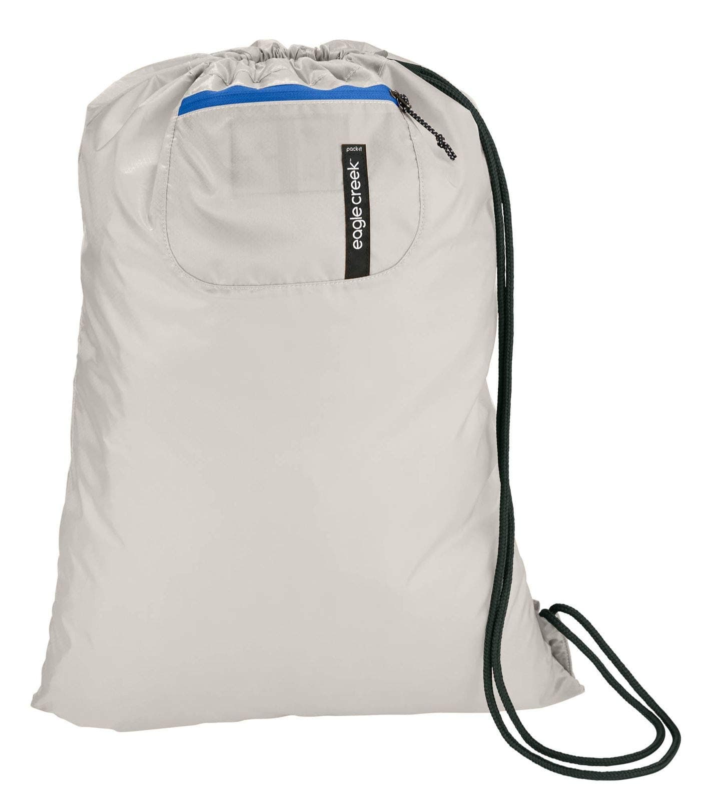 Eagle Creek Pack-It Isolate Travel Laundry Bag - Ultra-Lightweight and Odor- and Water-Resistant with Drawstring Cinch Closure, Packs Into its Own Zipper Pocket, Az Blue/Grey