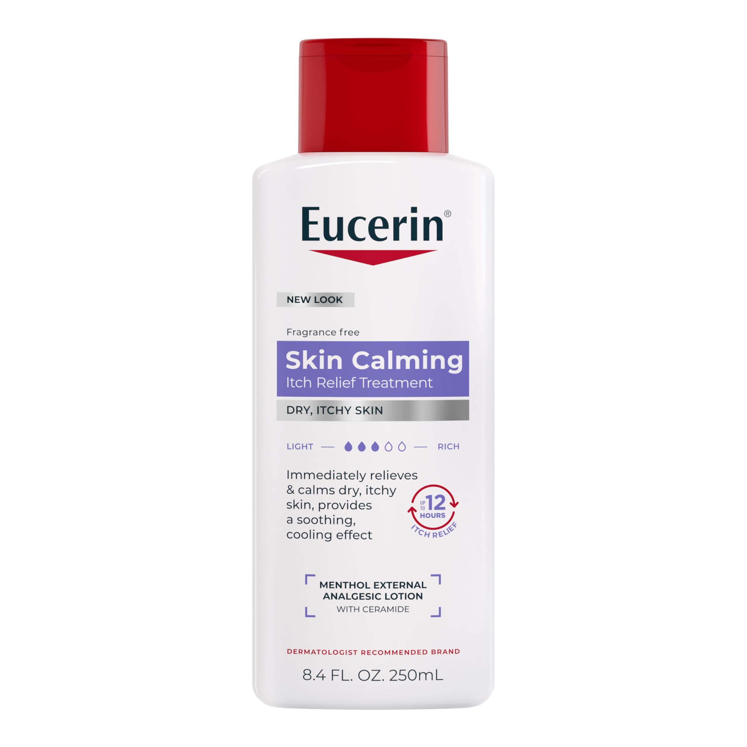 Itch Relief, Intensive Calming Lotion, 8.4 fl oz (250 ml) Eucerin, Itch Relief, Intensive Calming Lotion, 8.4 fl oz (250 ml)