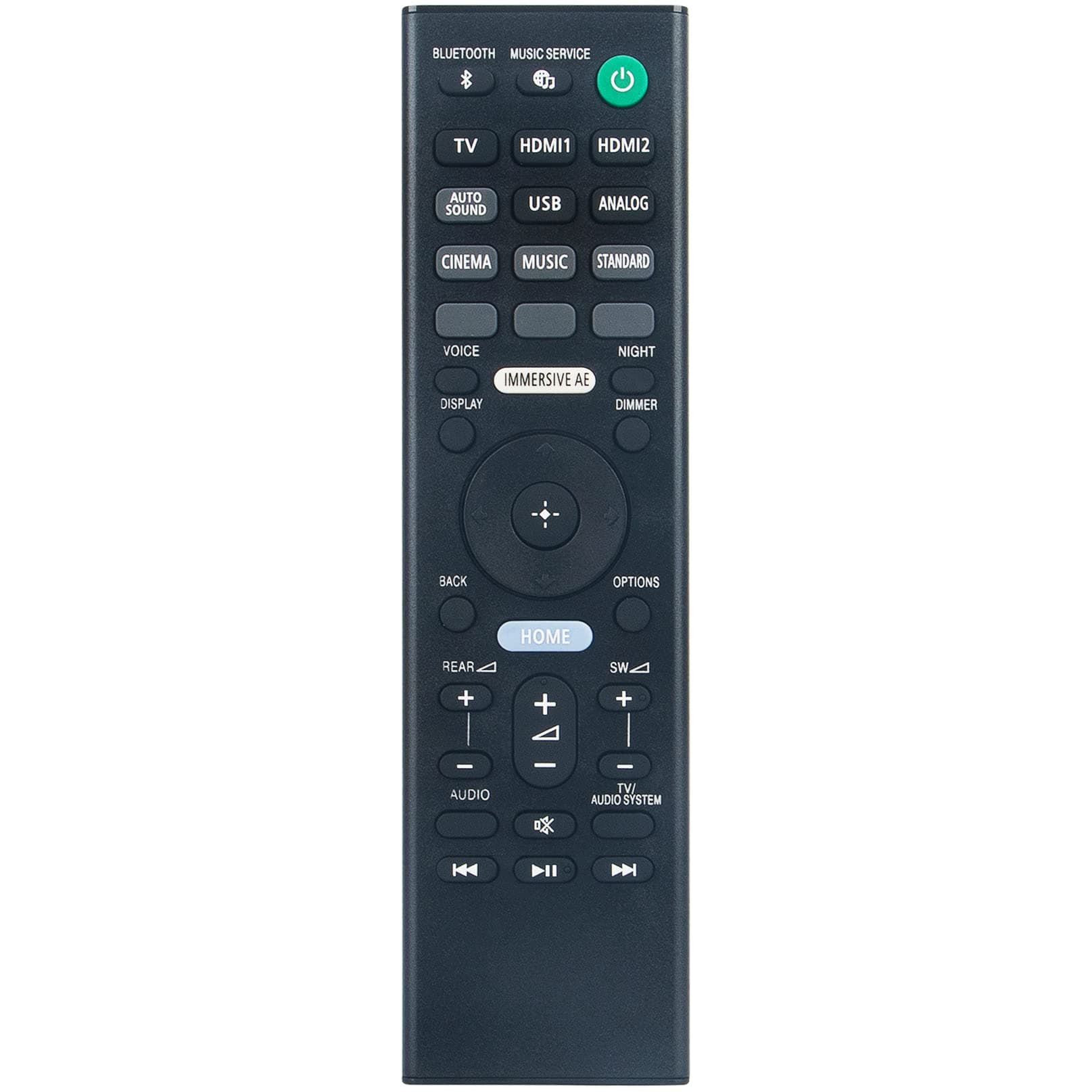 RMT-AH509U Replacement Remote Control Commander fit for Sony HT-A7000 7.1.2ch Dolby Atmos Soundbar