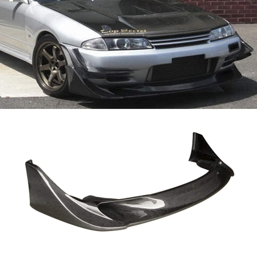 Car Front Spoiler,Front diffuser insert-Front Lip Bumper Diffuser for N_issan GTR R32 ydieon