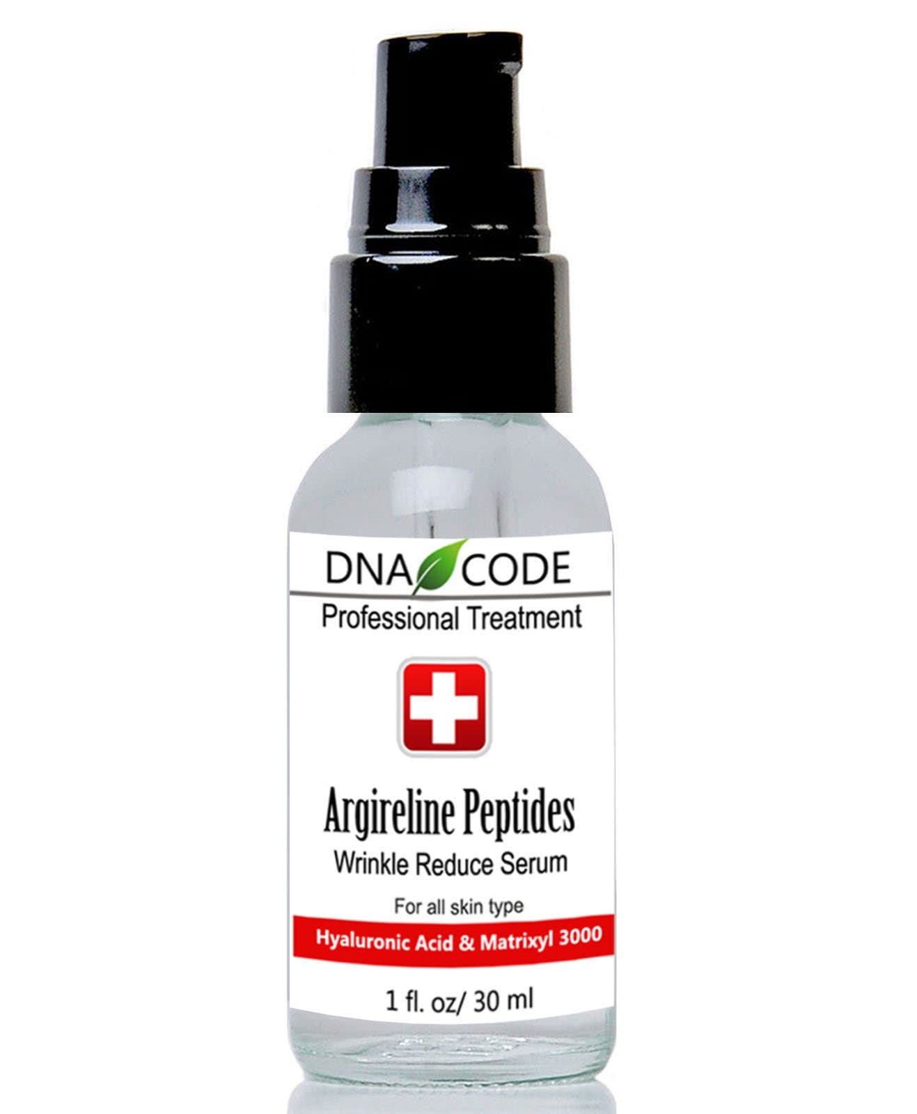 No Needle Alternative-Pure Argireline Peptides Wrinkle Reduce Serum+ Matrixyl 3000+Hyaluronic Acid