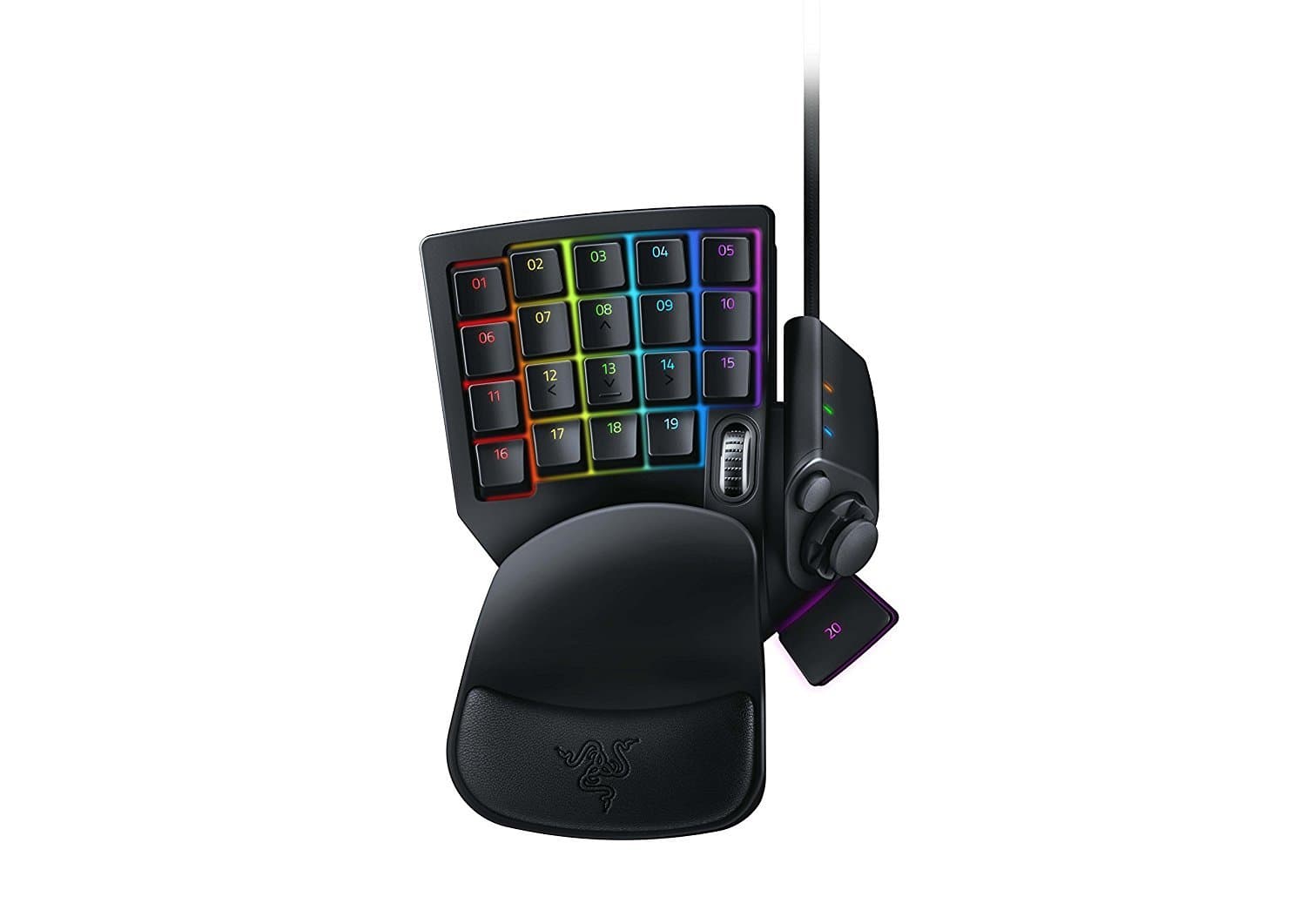 Razer Tartarus V2 Left-Hand Device, Left-Hand Keyboard, Mechanical Membrane, All Keys Freely Assignable 【Japanese Official Distributor Warranty】 Recommended Device for Final Fantasy XIV