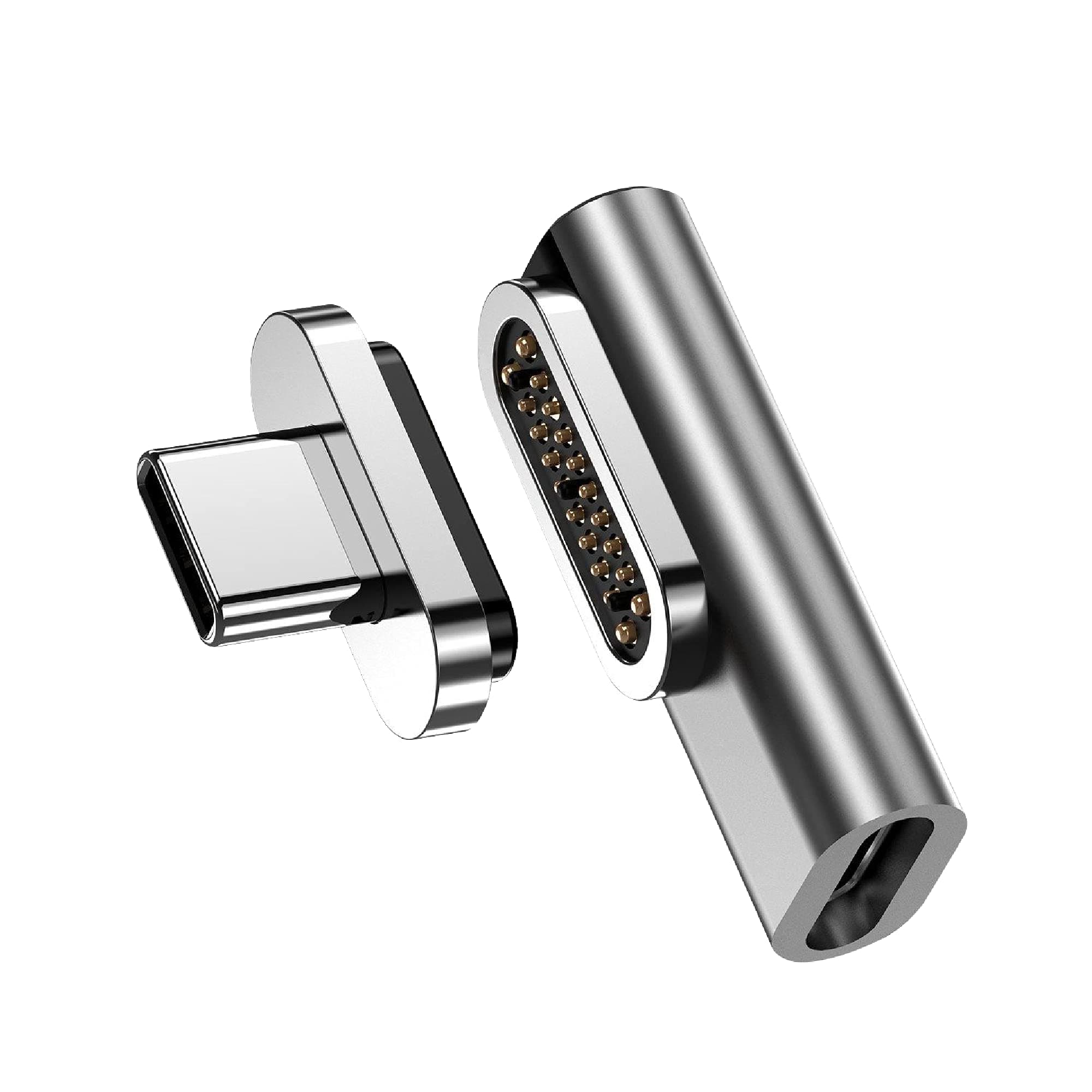 ELECJET Magnetic USB-C PD Adapter, Compatible with MacBook Air Pro M1 13", 15", and 16", Type-C Cable and USB-C Connector