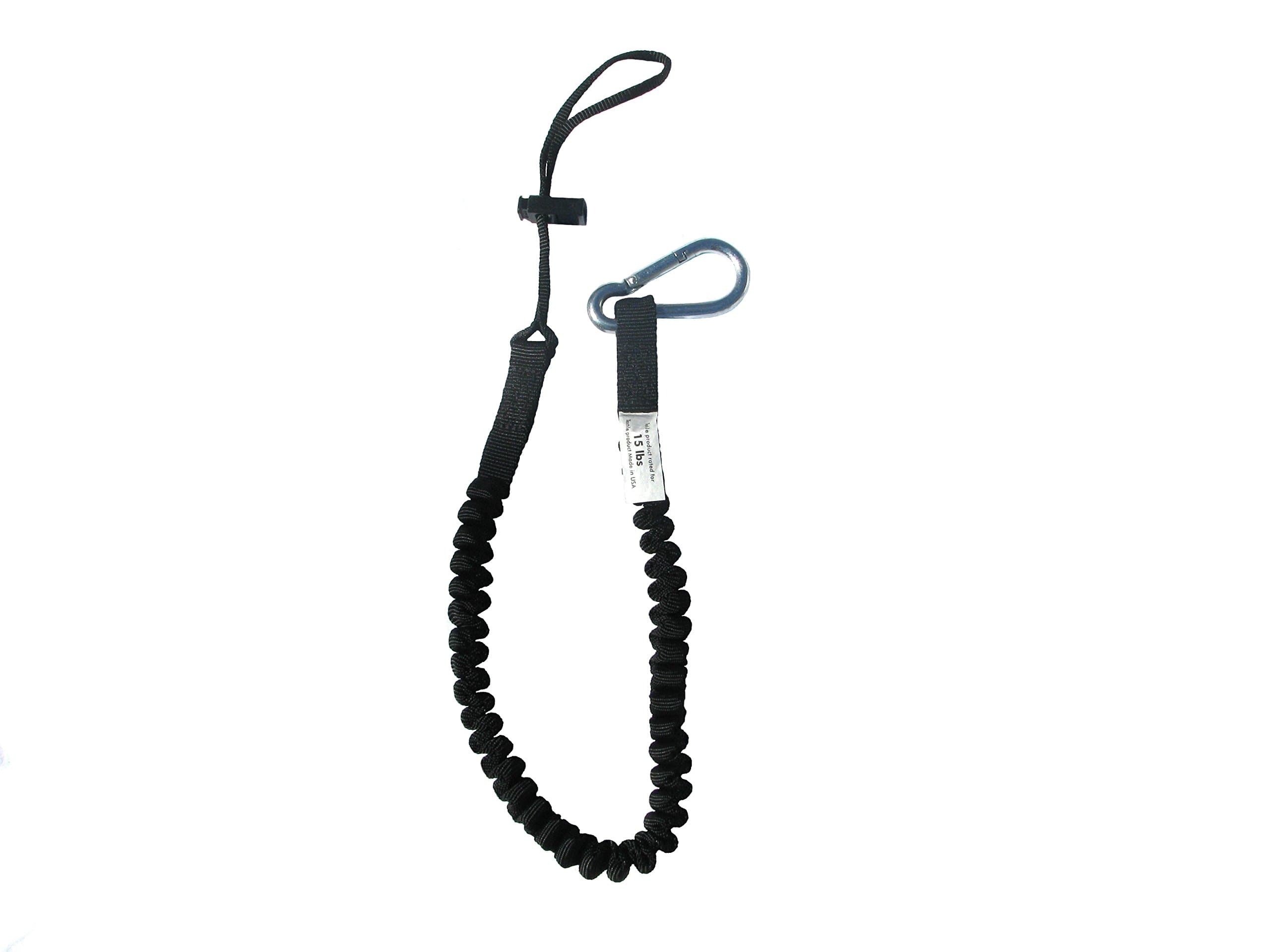 US-15-TL, Tool Leash, 15 lb Working Limit, Single Carabiner Tool Lanyard. Designed, Tested and Built in the USA. (1) American Pride! American Quality!