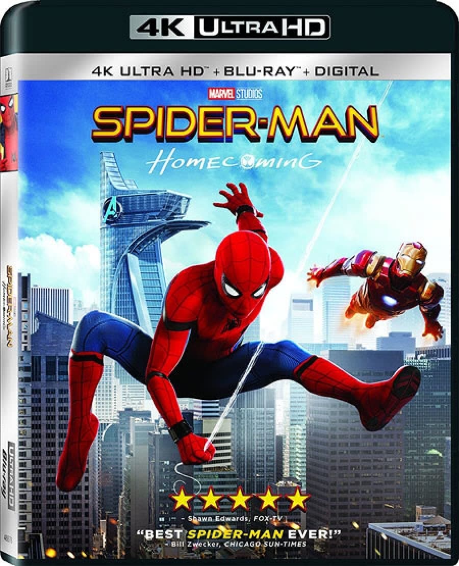 Spider-Man: Homecoming - 4K + Blu-ray + Digital