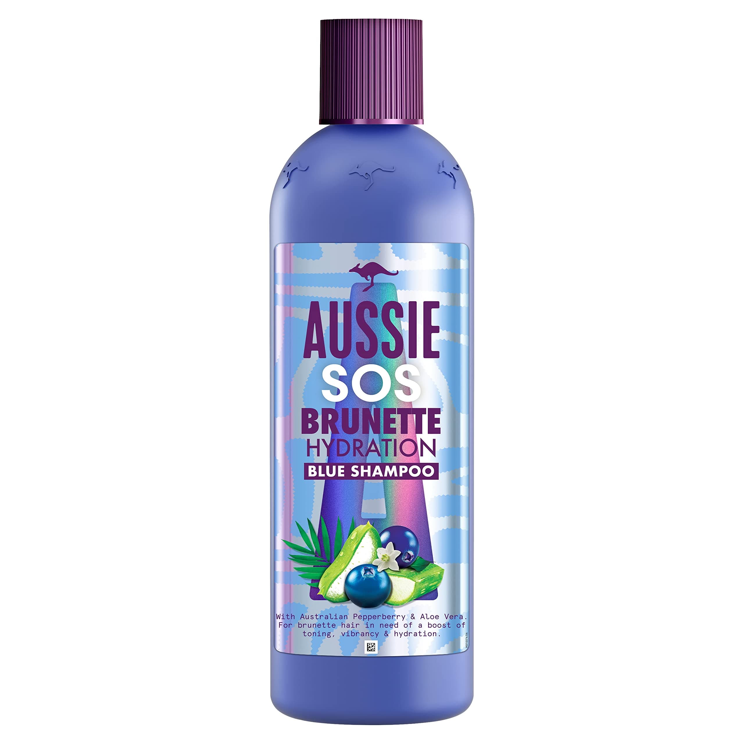 Aussie Brunette Hydration Blue Shampoo, 290ml