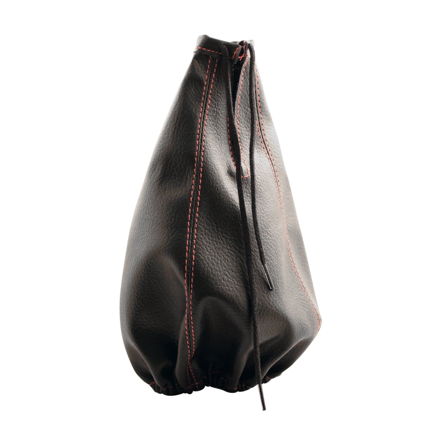 Pilot Automotive PM-2230EZ Black Shift Boot with Red Stitch