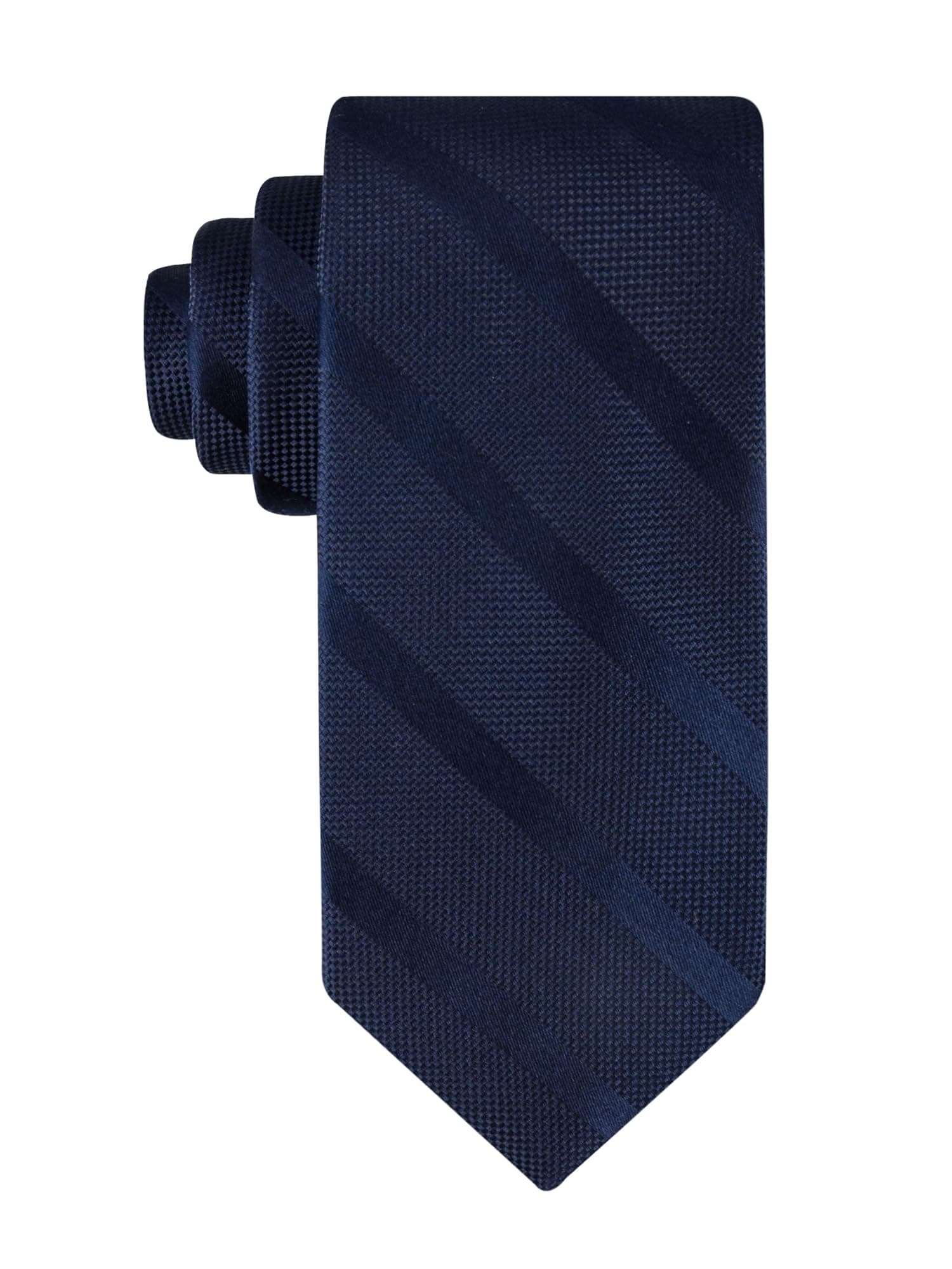 Men's Classic Textured Tonal Stripe Tie