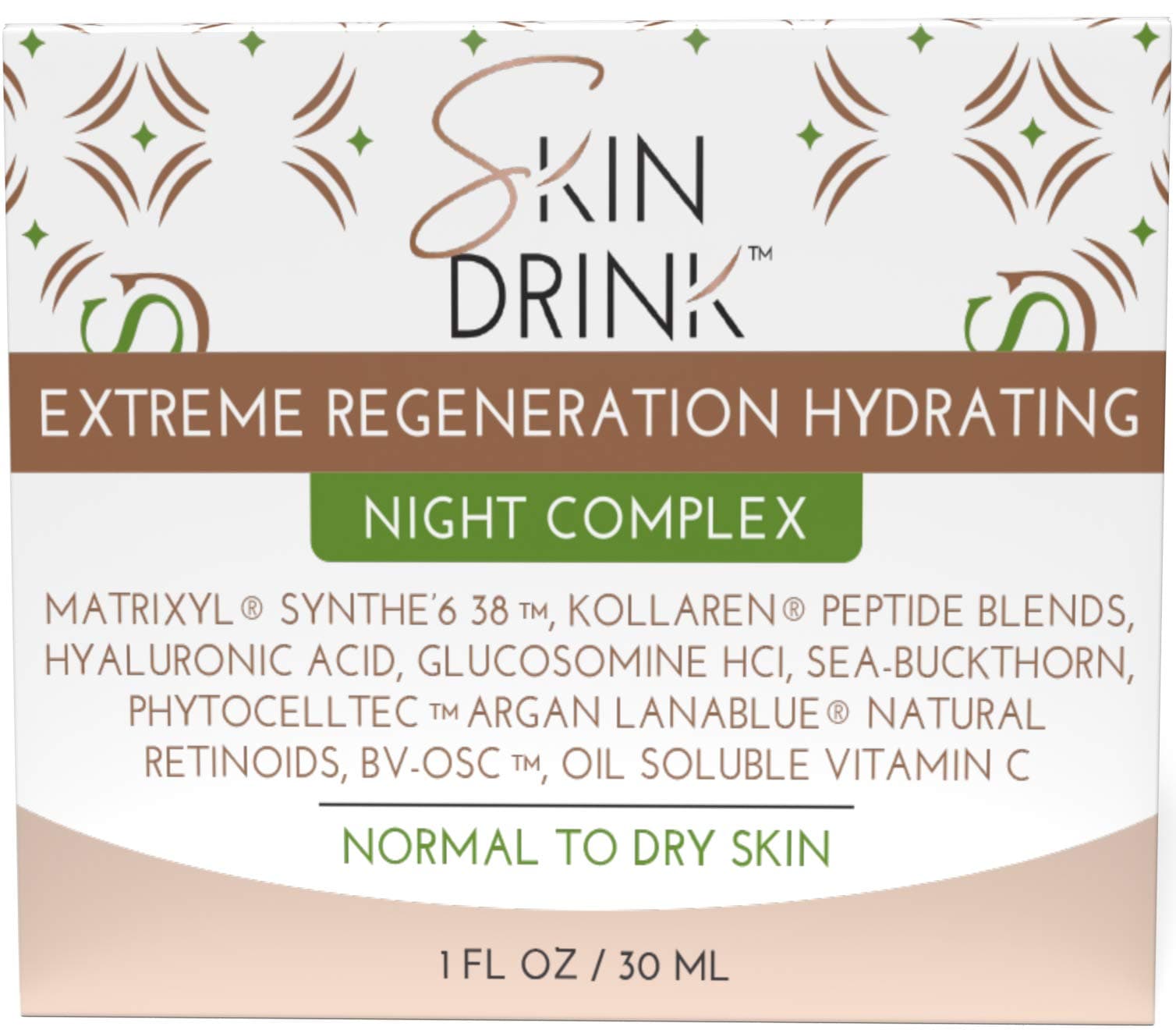 Body Dynamics 1 FL OZ. Exteme Regeneration Hydrating Night Complex