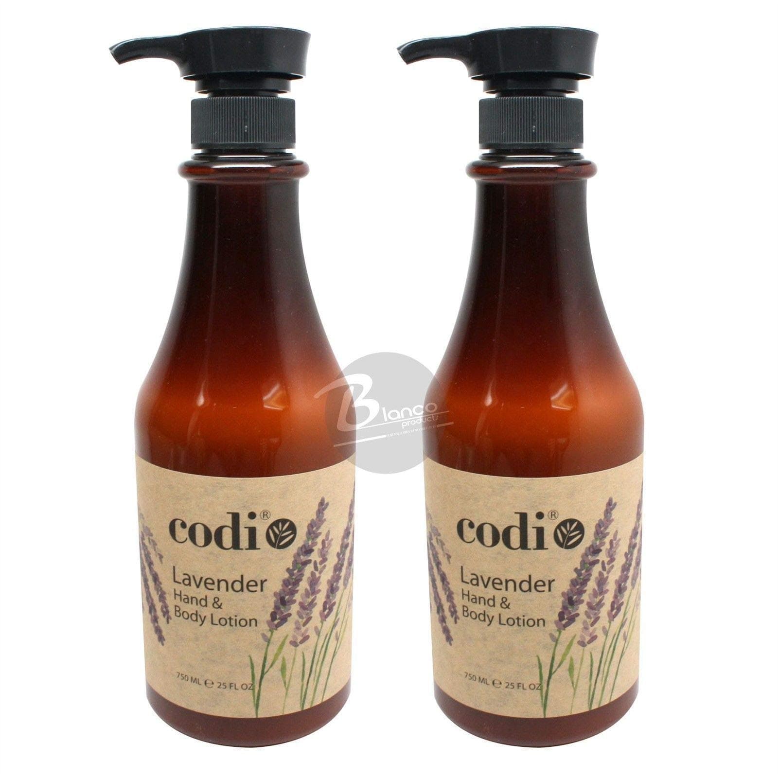 CODiLavender Hand & Body Lotion 750ML 25oz 2pc