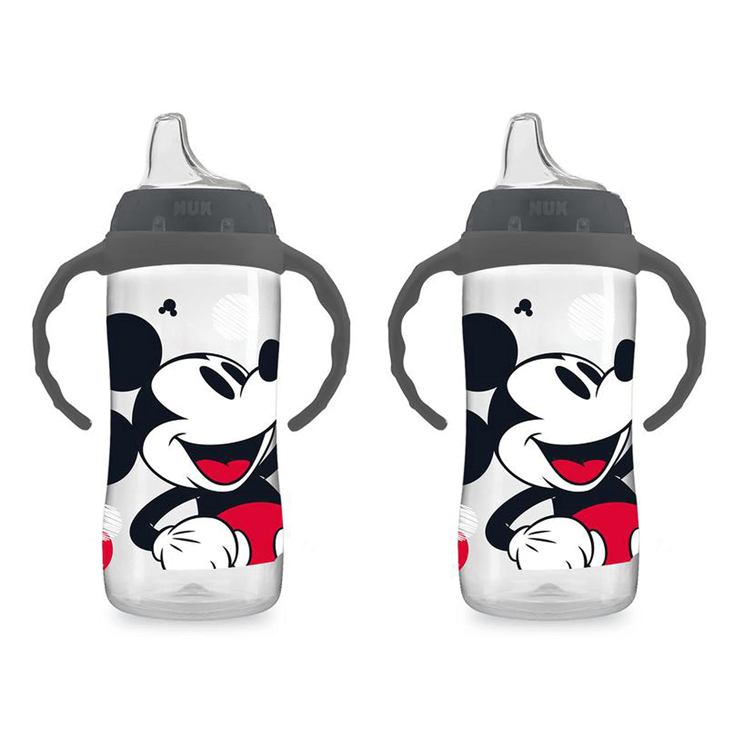 Mickey Mouse Large Learner Cup 10oz 2pk – BPA Free, Spill Proof Sippy Cup