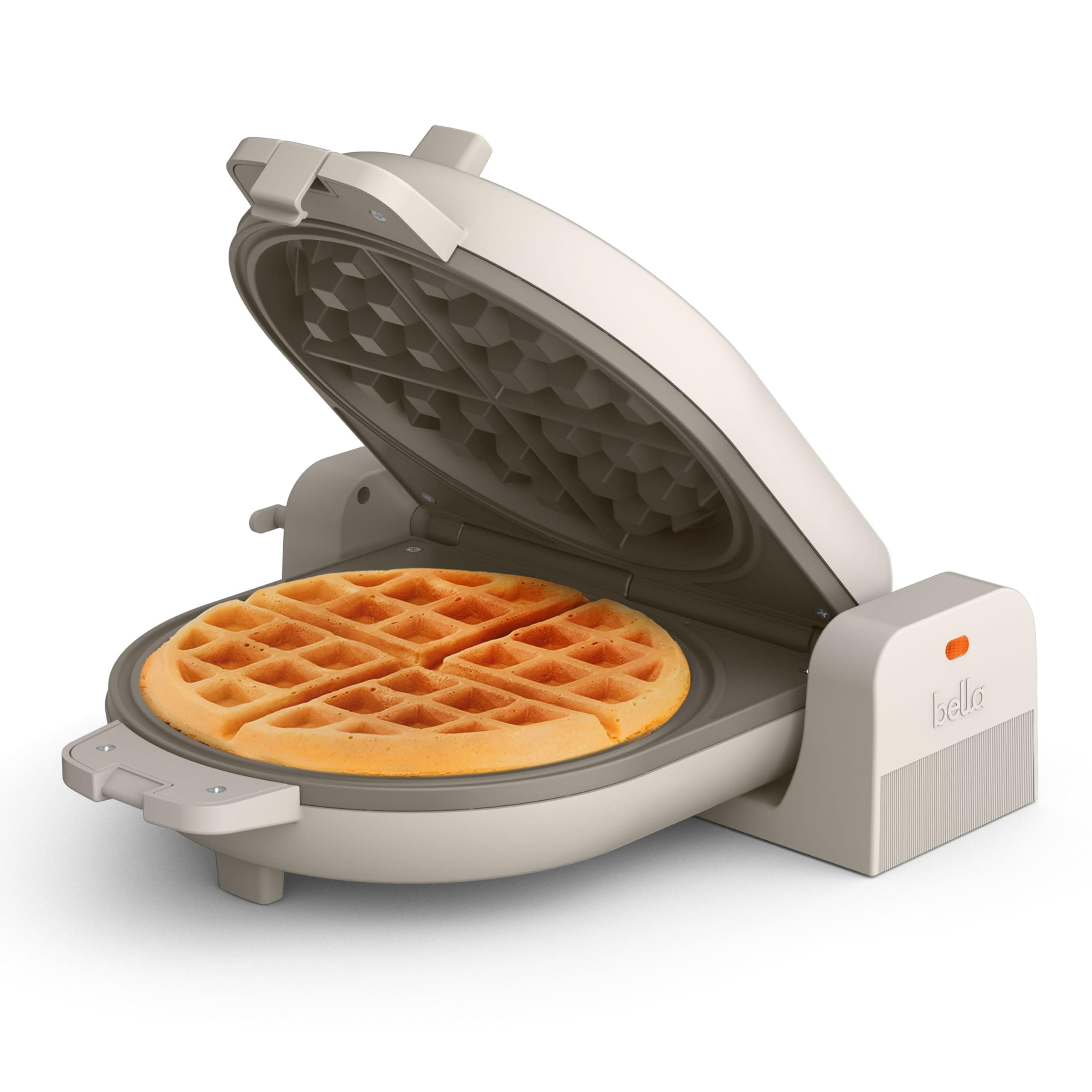 Flip-n-Store EverGood™ Ceramic Nonstick Coating Waffle Maker, Fits Anywhere™ Cookware, Power Indicator Light, Cool Handle & Wrap