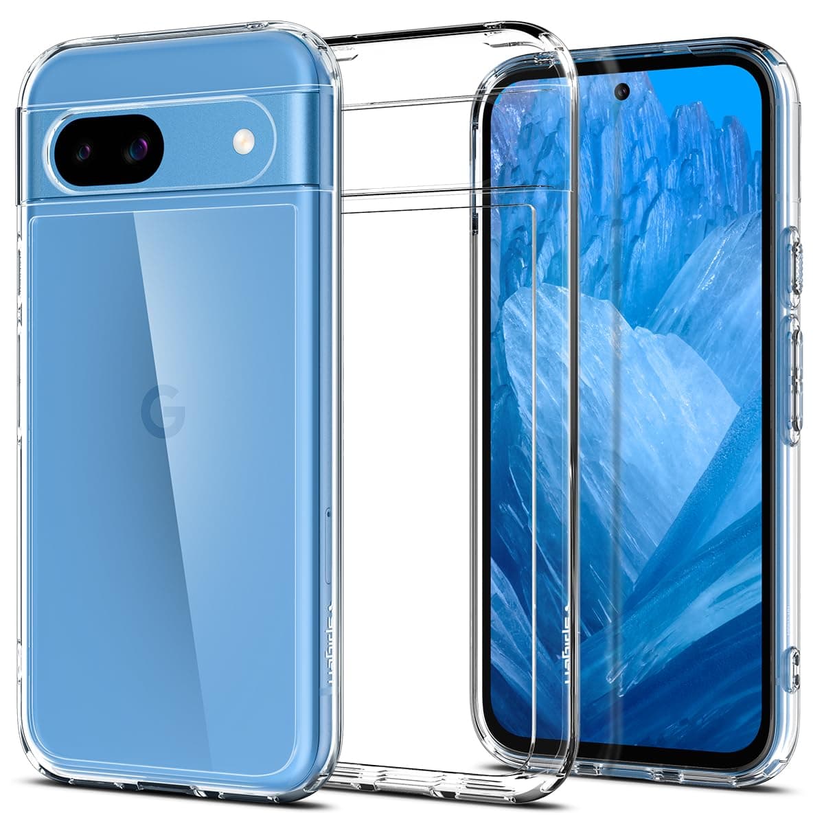 Ultra Hybrid designed for Google Pixel 8a case cover - Crystal Clear