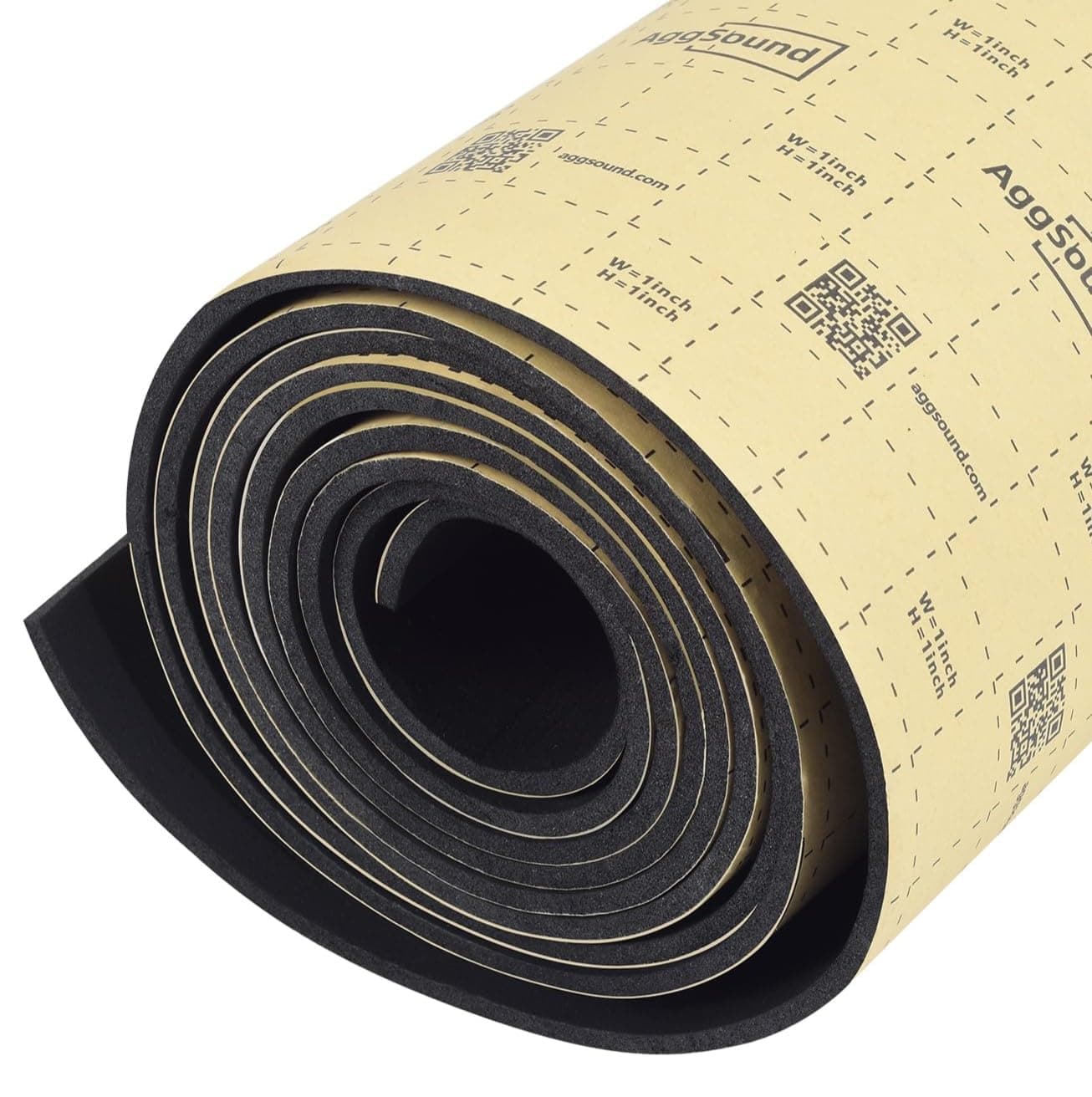 Sound Deadening Mat 1/4inch(7 mm) 18sqft - Car Sound Deadening Material Closed Cell Foam - Heat Insulation PE Foam Sound Deadener Material & Heat Barrier