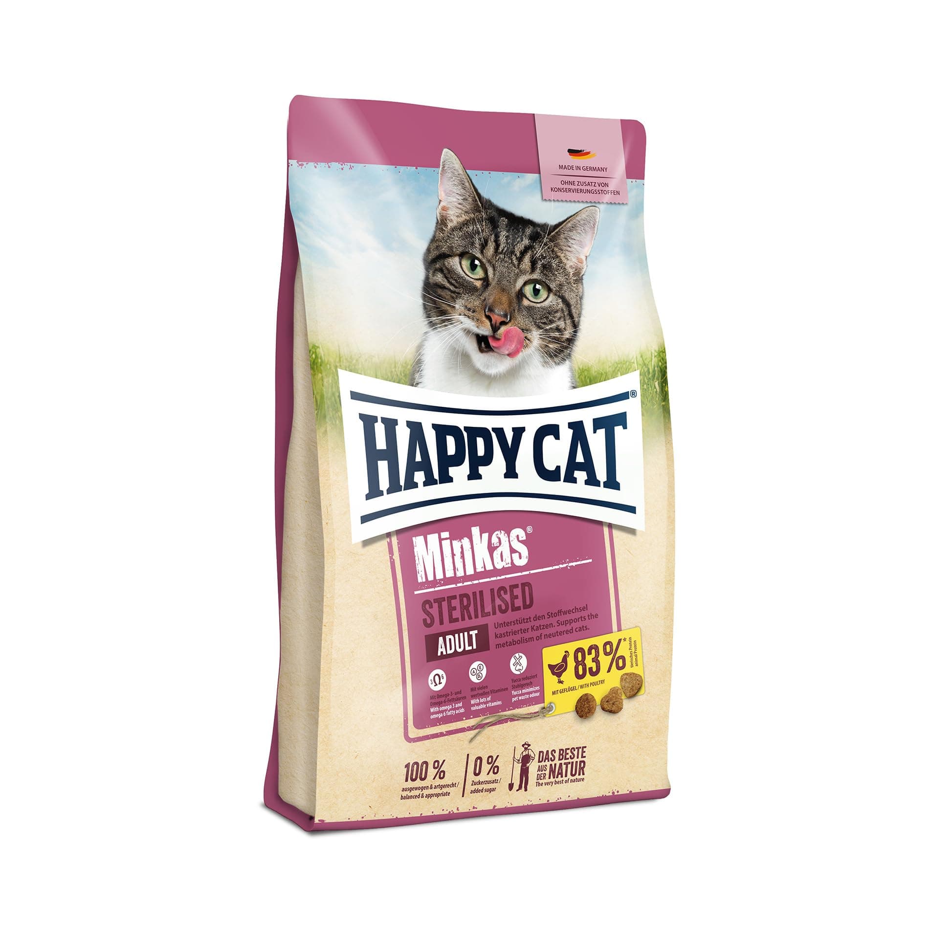 Happy Cat Minkas Sterilized 1.5kg