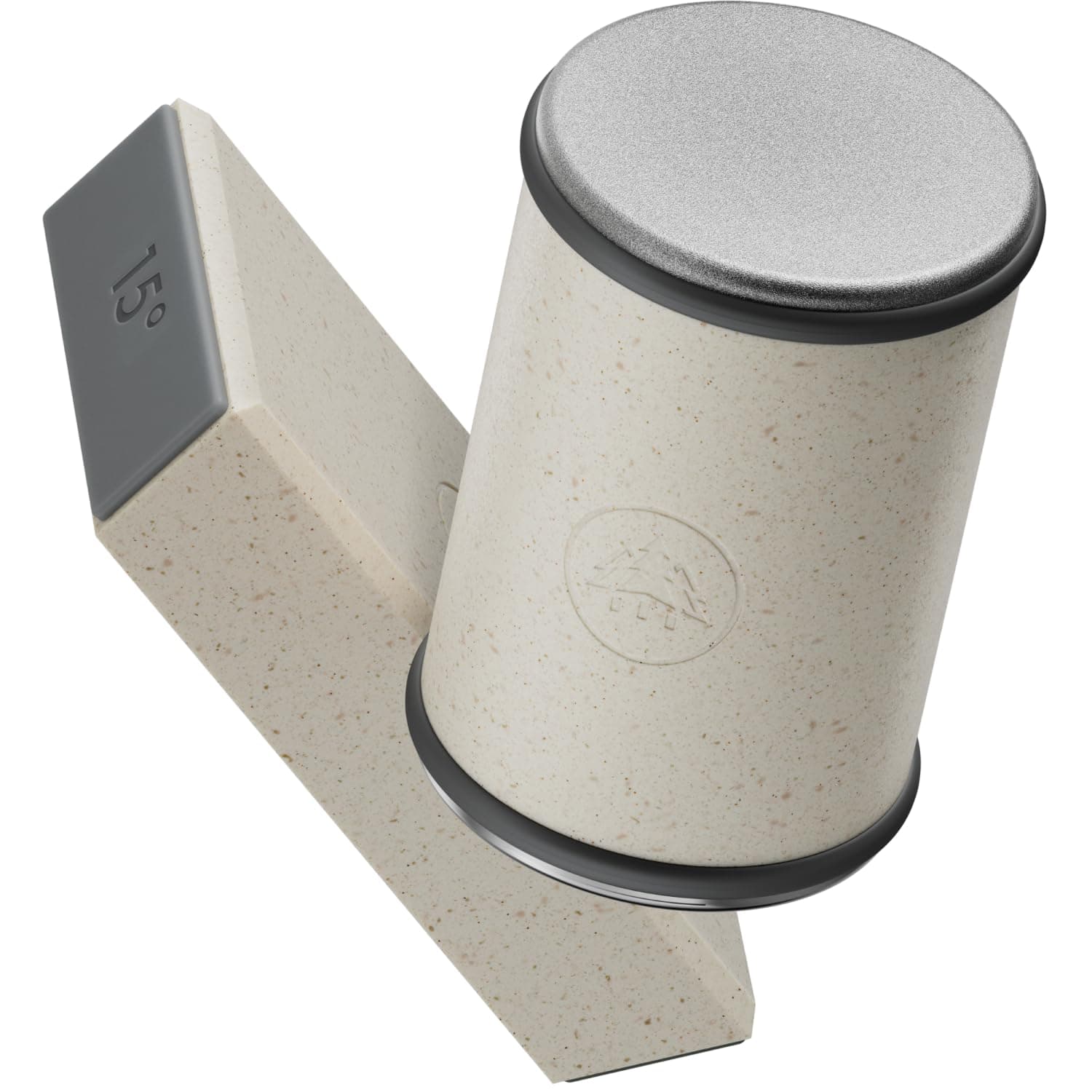 3 Cruise Rolling Knife Sharpener for Ultra Razor Sharp Edges Knife Sharpening Kit, Rolling Knife Sharpener Kit with Diamond and Stainless Steel Disc for Sharpening and Honing, 15 & 20 degrees