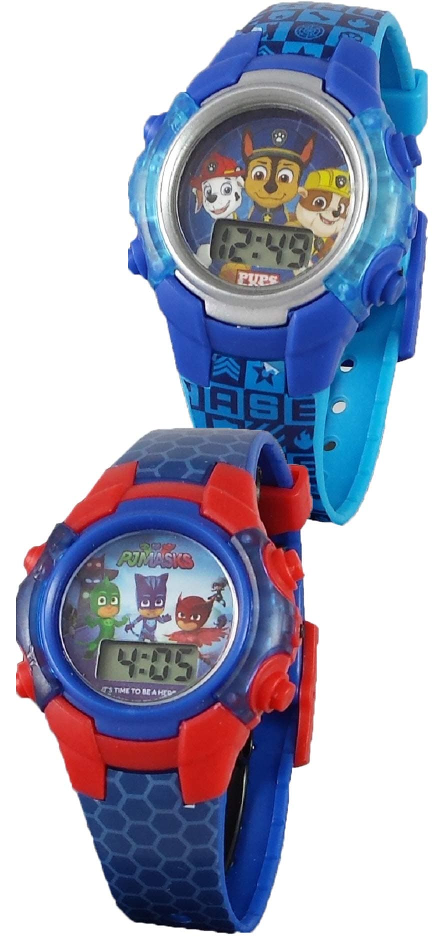 Boy's 2 Pack Light Up Digital Watch
