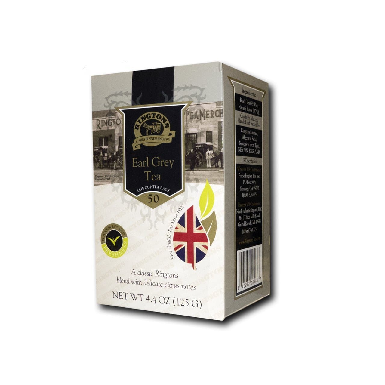 Ringtons Tea, Earl Grey Tea, 50 Tea Bags