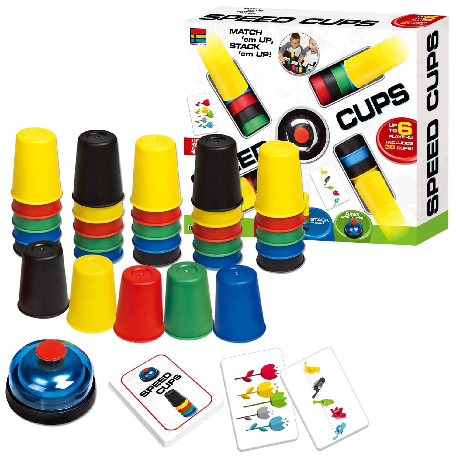 HOMESMART Quick Cups Stacking Game for Kid's Speed Cups Stacking Children and Parent Interactive Game Ideal Birthday Gift for Boys and Girls