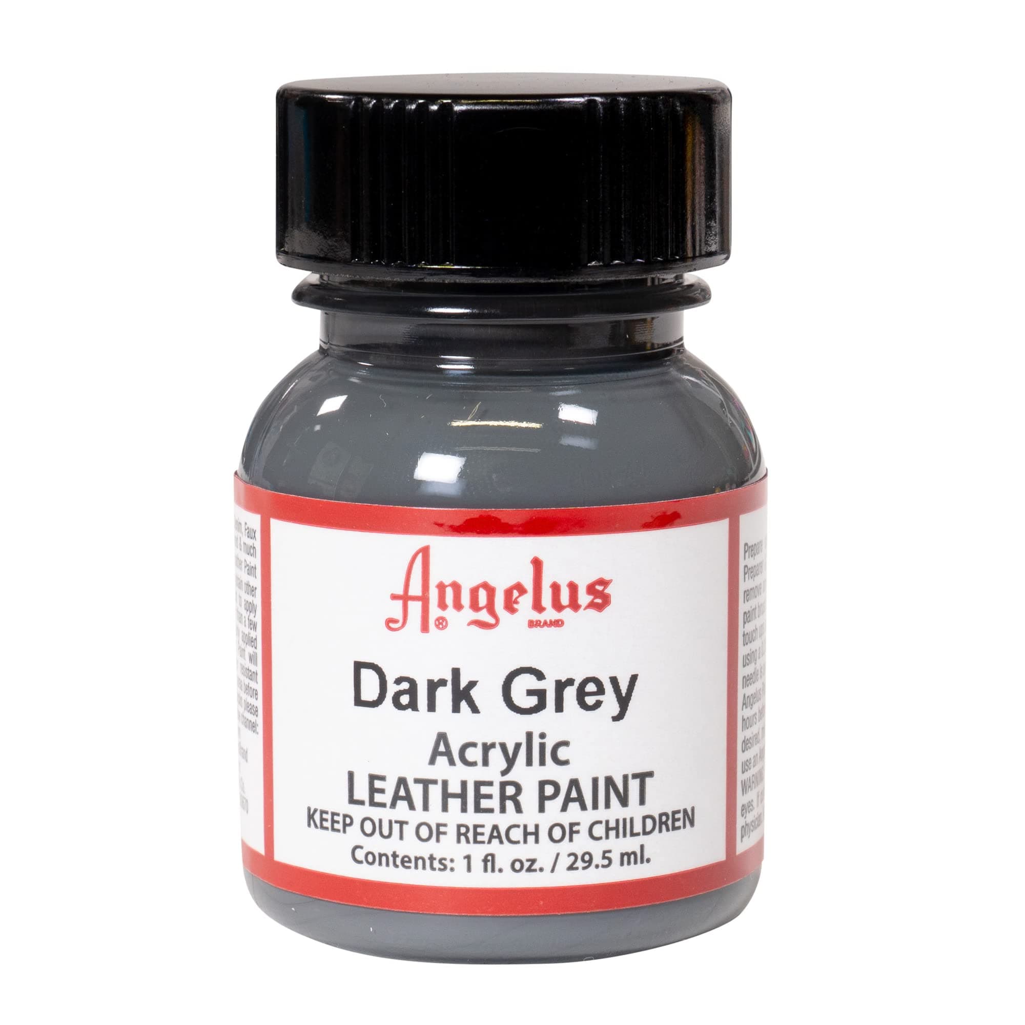 Angelus Leather Paint 1 Oz Dark Grey