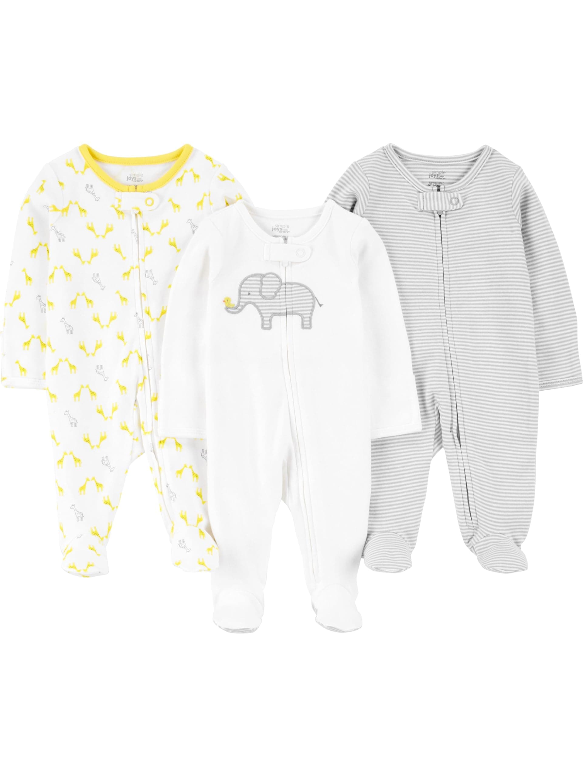 Simple Joys by Carter's Baby 3-Pack Neutral Sleep and Play