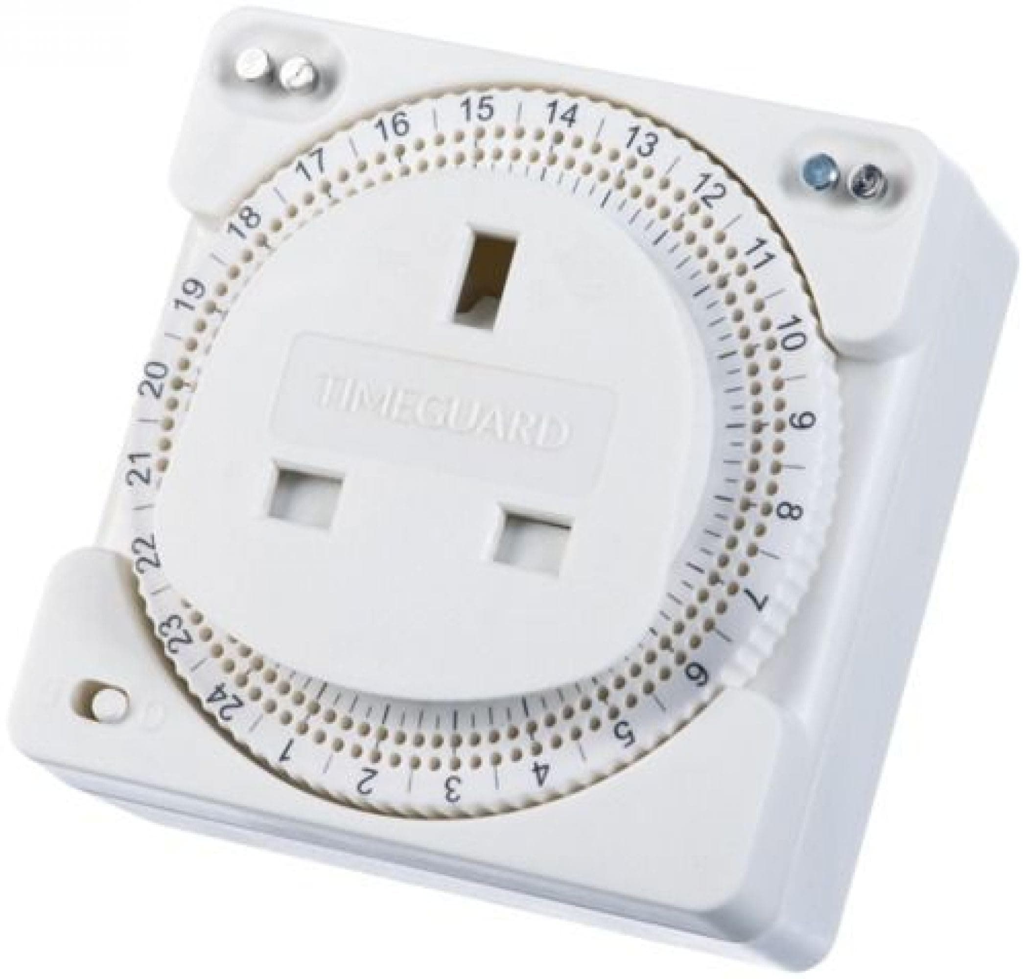 Timeguard TS800N Compact Plug-in Time Controller, White
