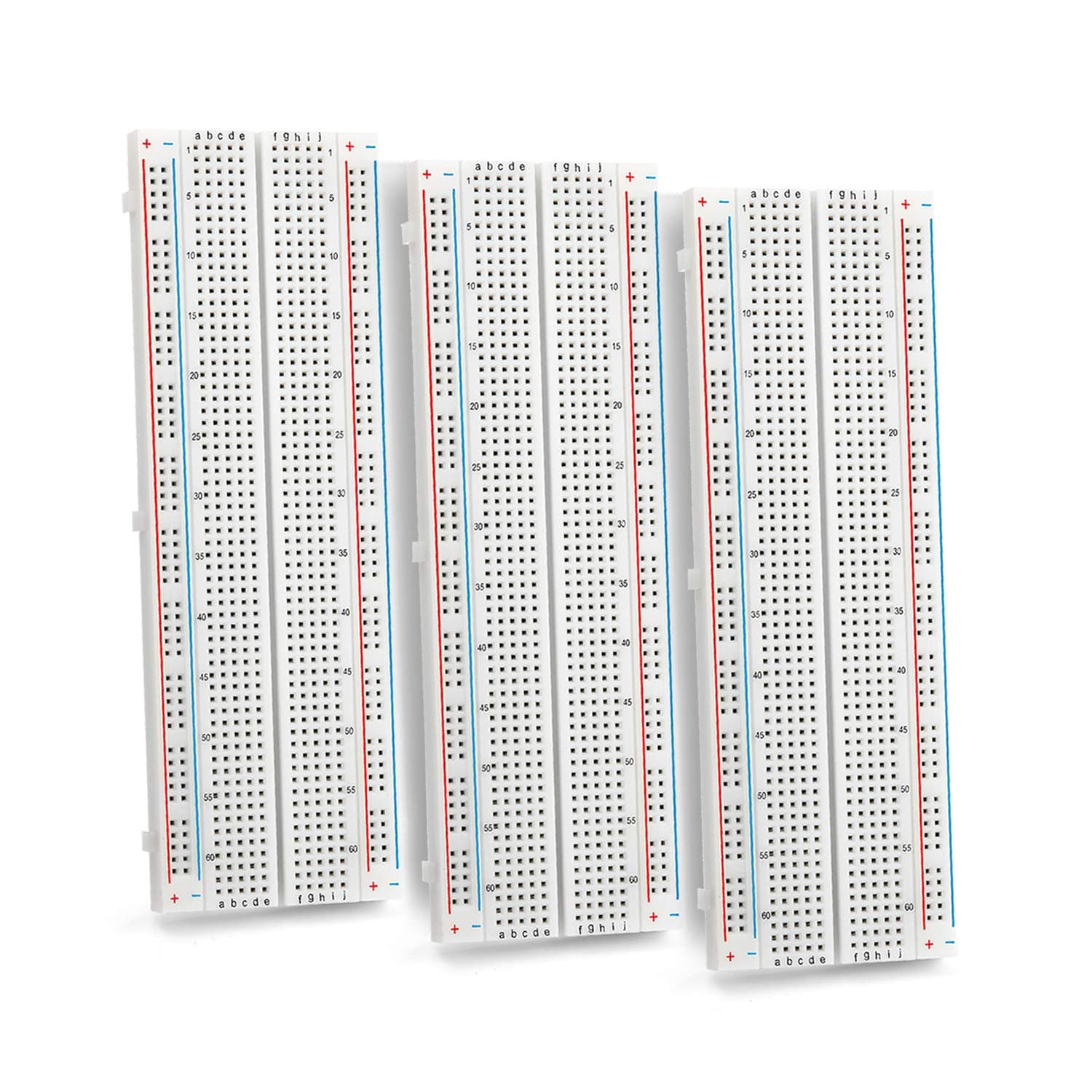3pcs 830 Tie Points breadboard