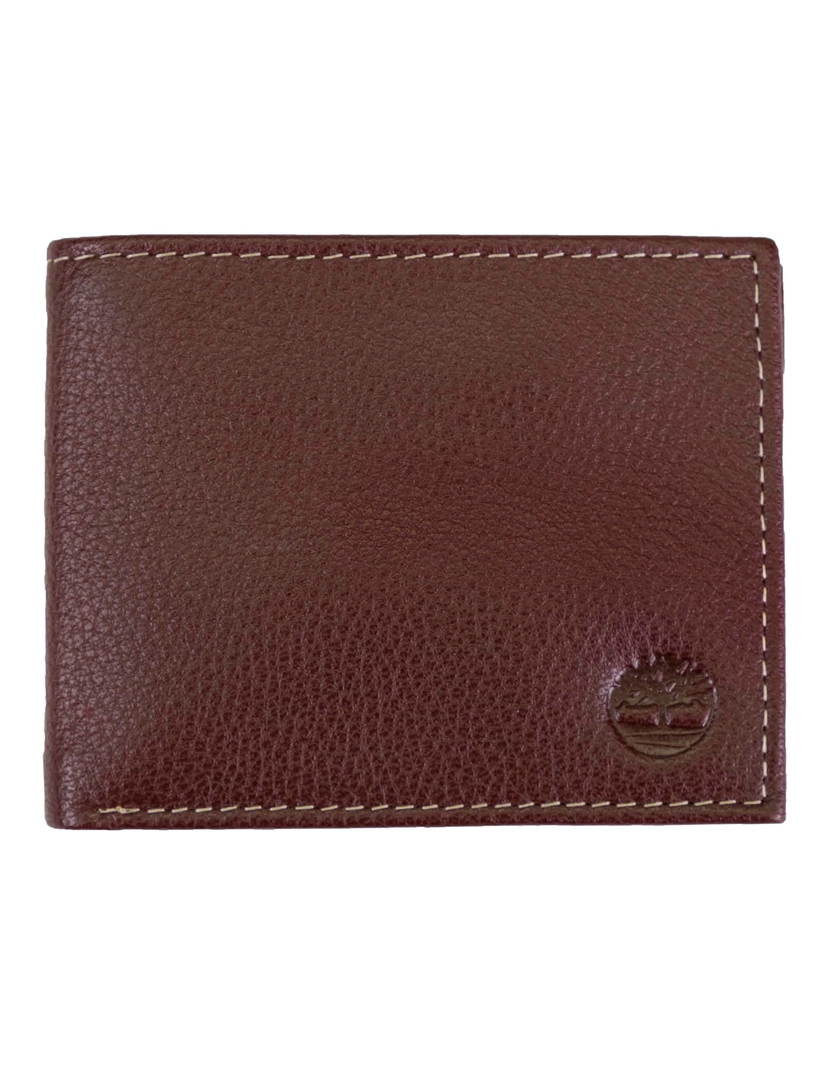 Leather Men's Cloudy Passcase, Tan