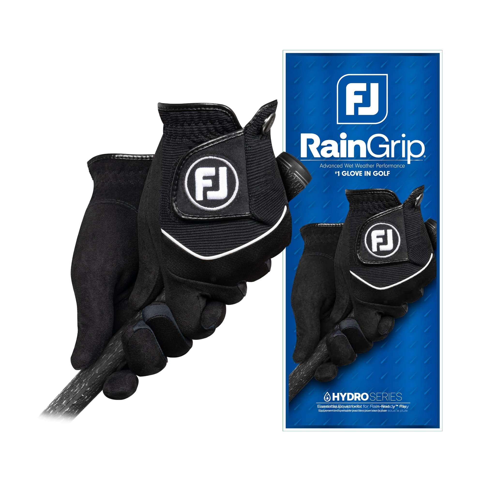 RainGrip Pair Men's Golf Gloves